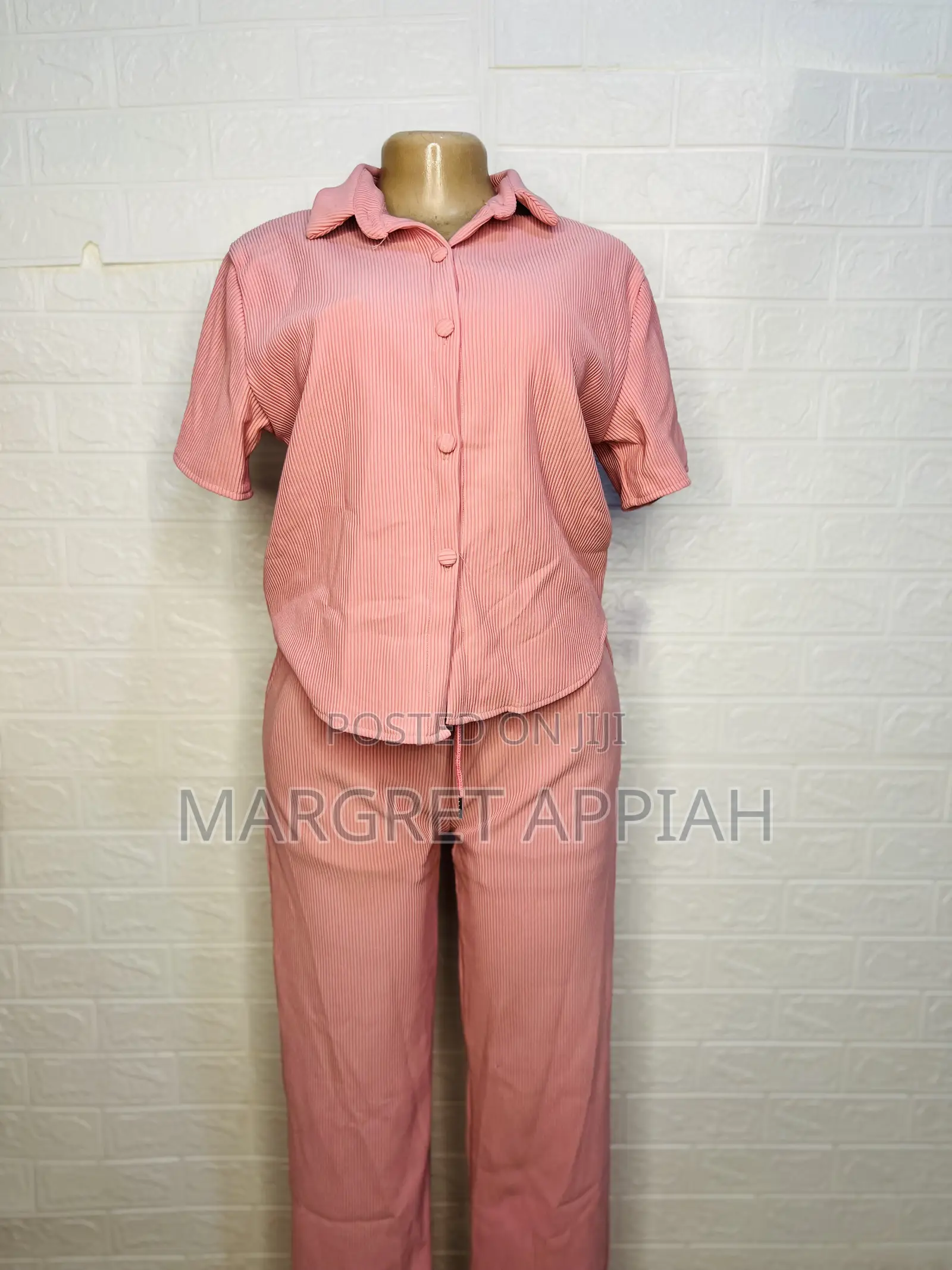 Pink Top and Down Set
