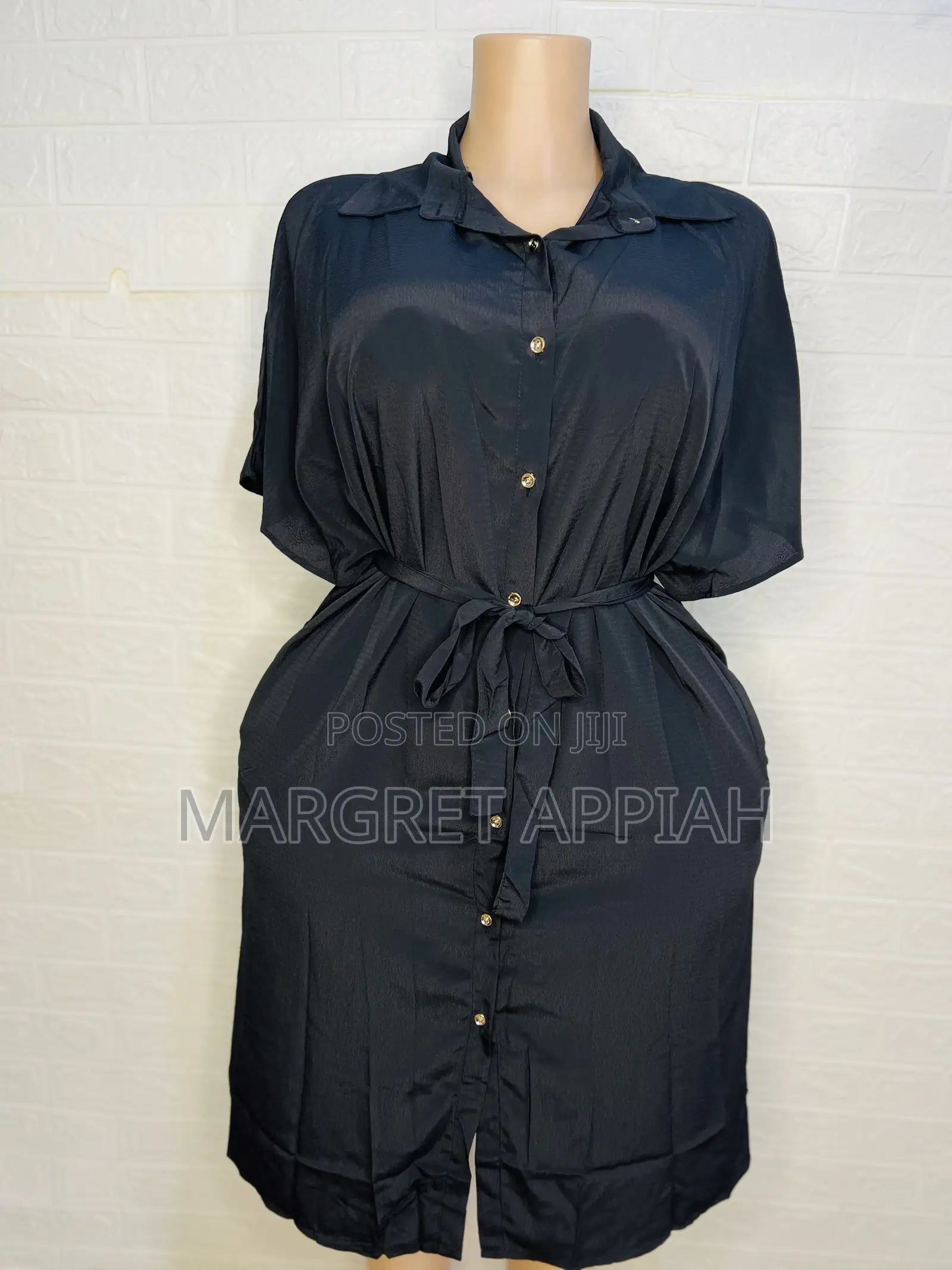 Nice Pattern Shirt Dress