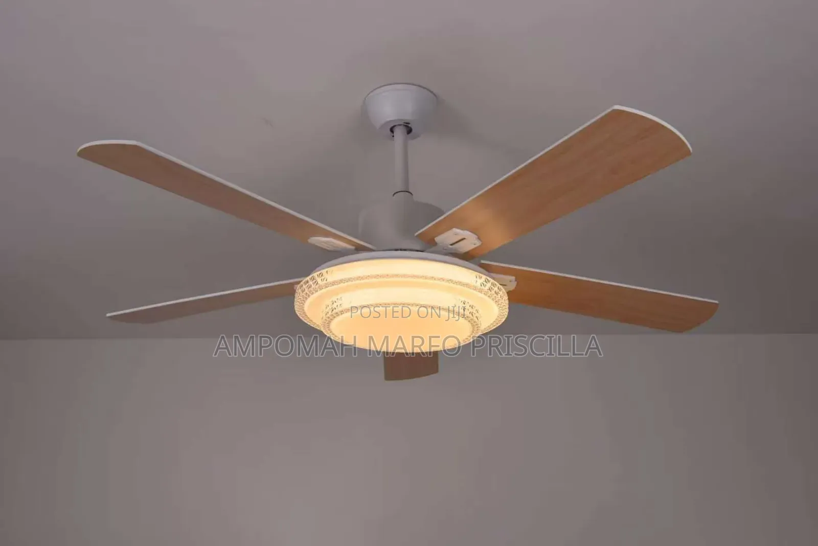 Fan Light With Remote Control