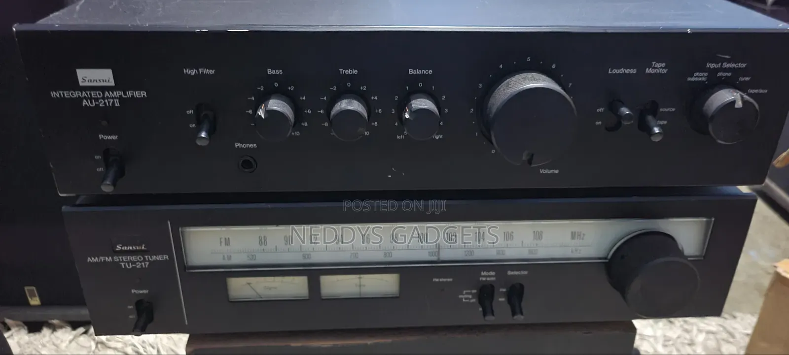 Sansui Au-217 Mkii Integrated Amplifier Matching Tu-217