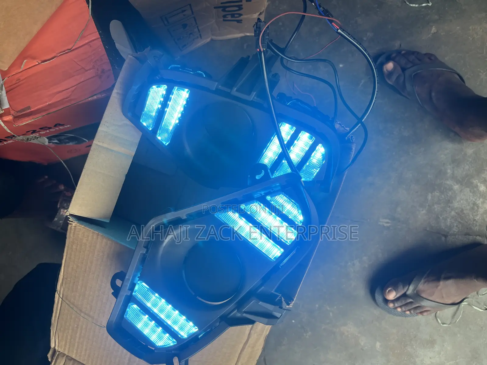 Rav 4 2019 Foglight Cover With Led