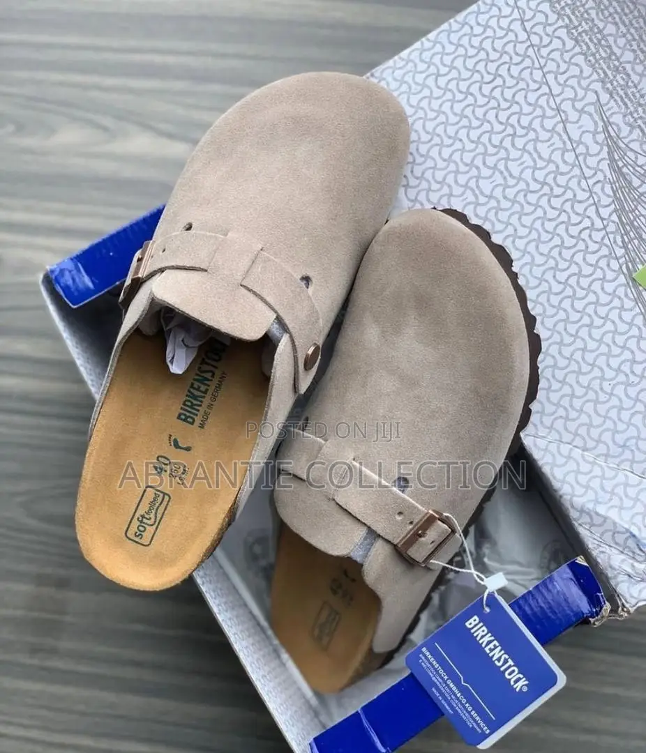 Birkenstock Half Shoe Grey Available