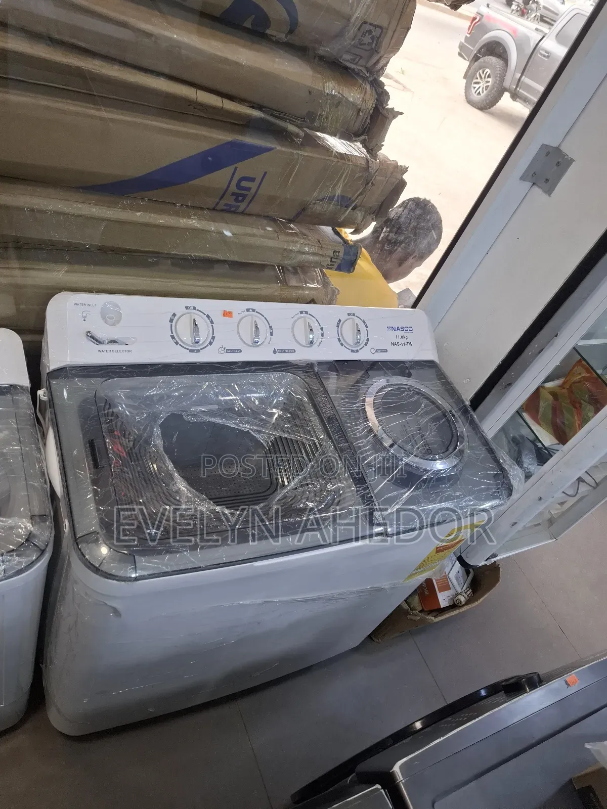 11kg Nasco Washing Machine Semi Automatic Top Load Brand New for Sale