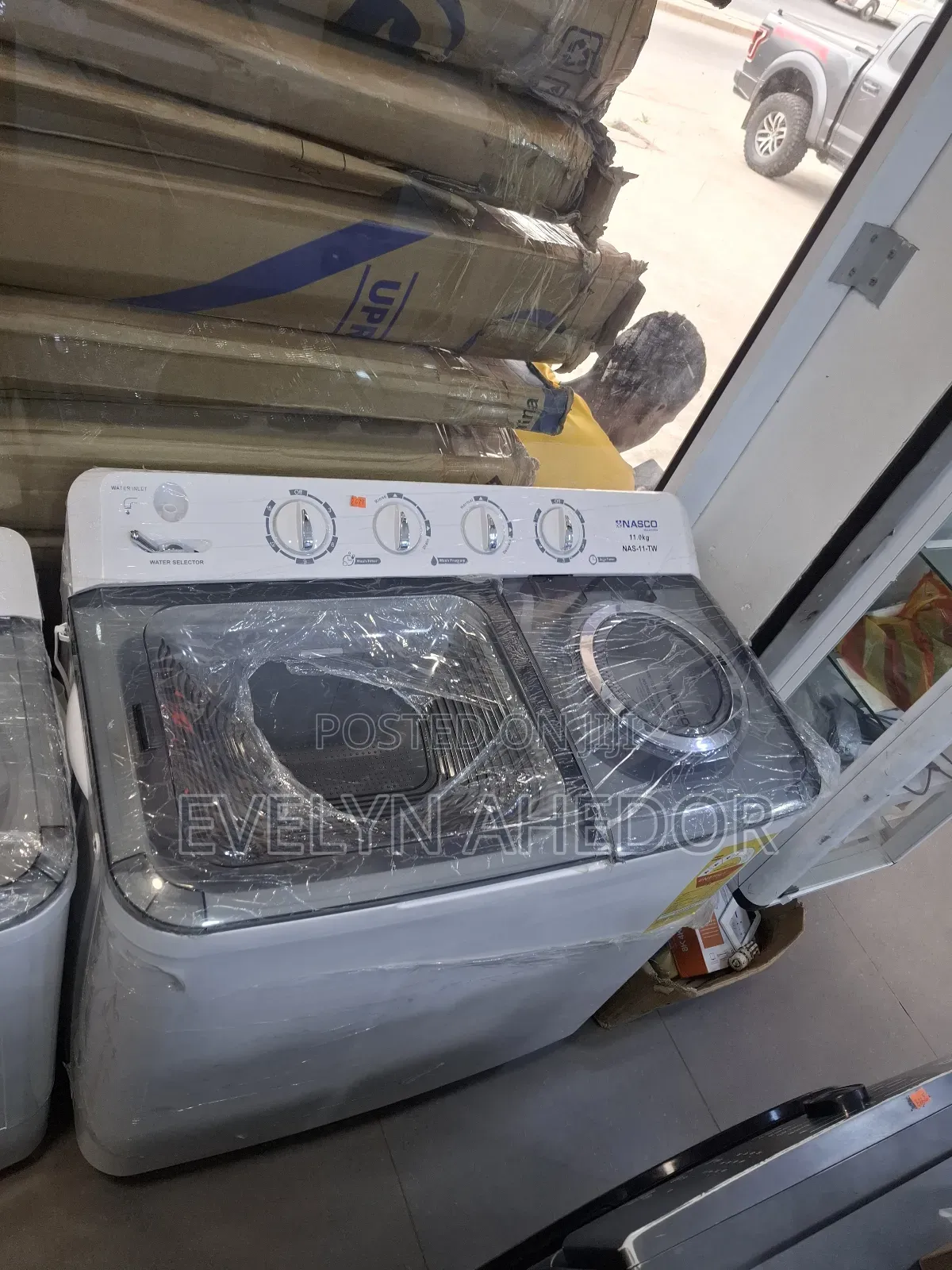 11kg Nasco Washing Machine Semi Automatic Top Load Brand New for Sale