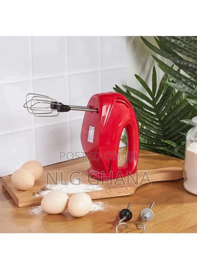 Festymix 425w Hand Mixer - Retro Red. Kar1481