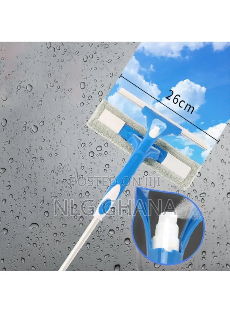 Window Cleaner Double Side Multi-Function Glass Squeegee. Tvx25102