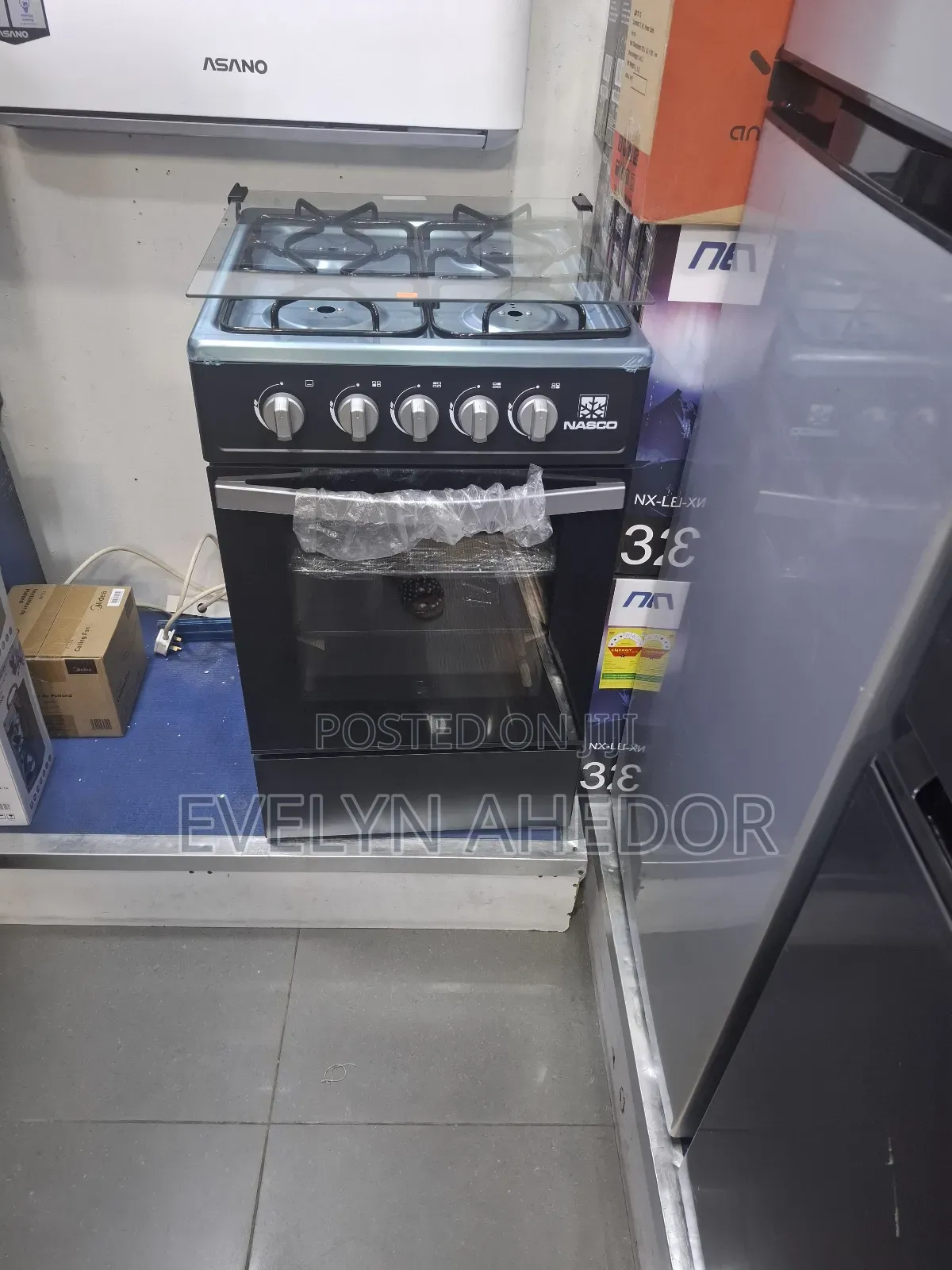 Nasco 4 Burners Gas Cooker 50by50 Brand New for Sale