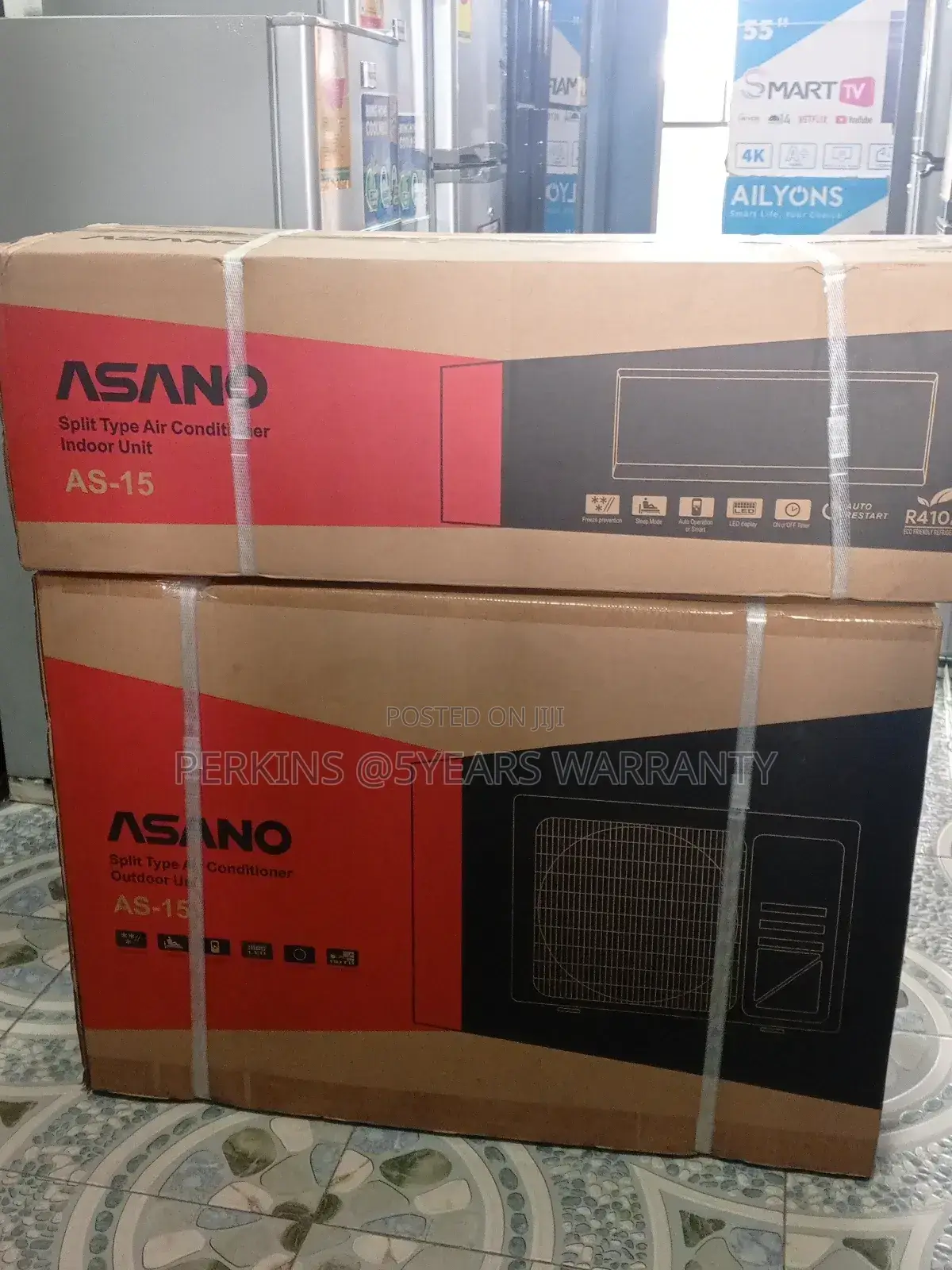 1.5hp Asano Direct Cooling Air Conditioner System Set