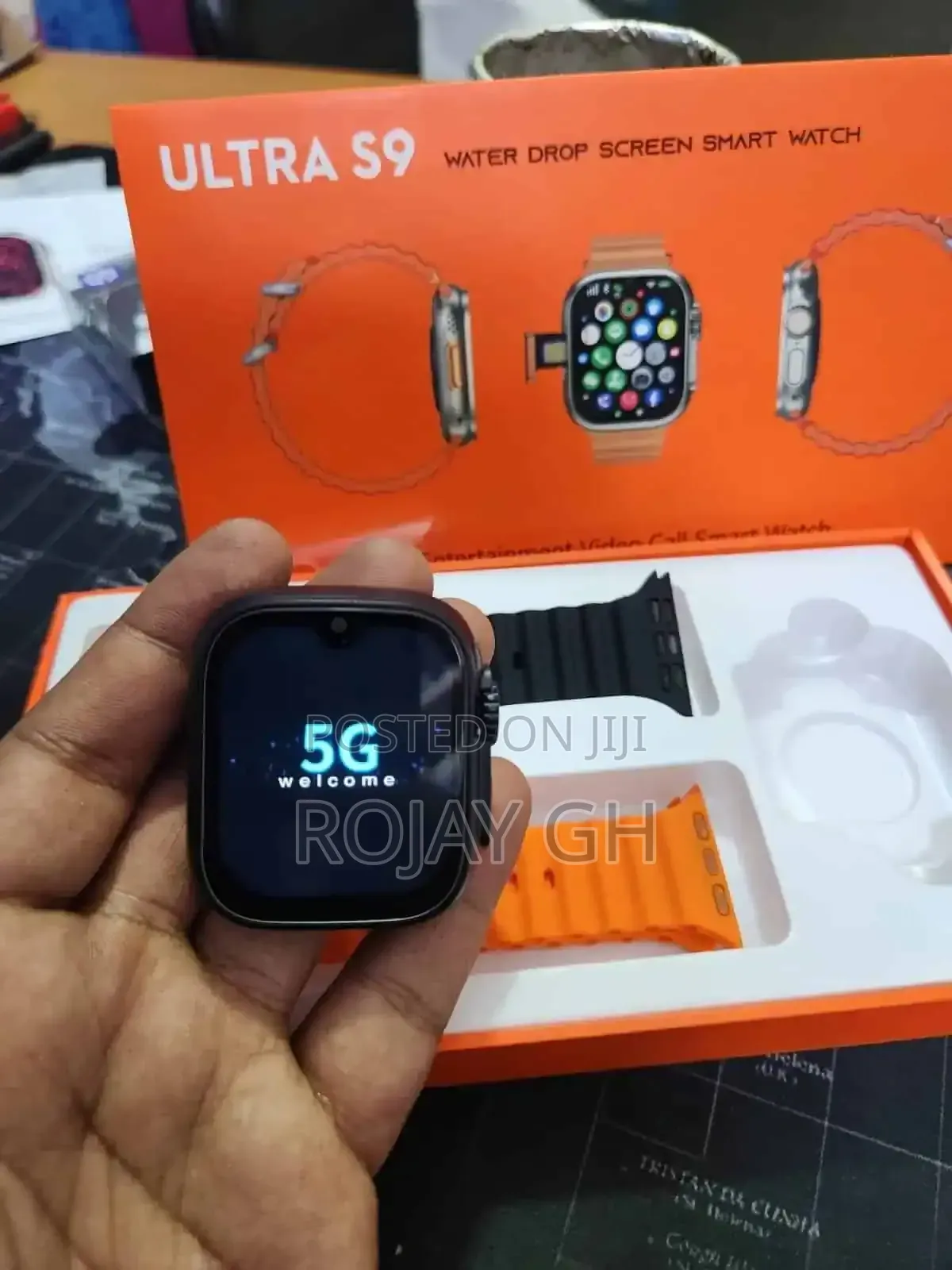 S9 Ultra Android 4g Lte Sim Dual Camera Smart Watch 4gb Ram/64gb Rom