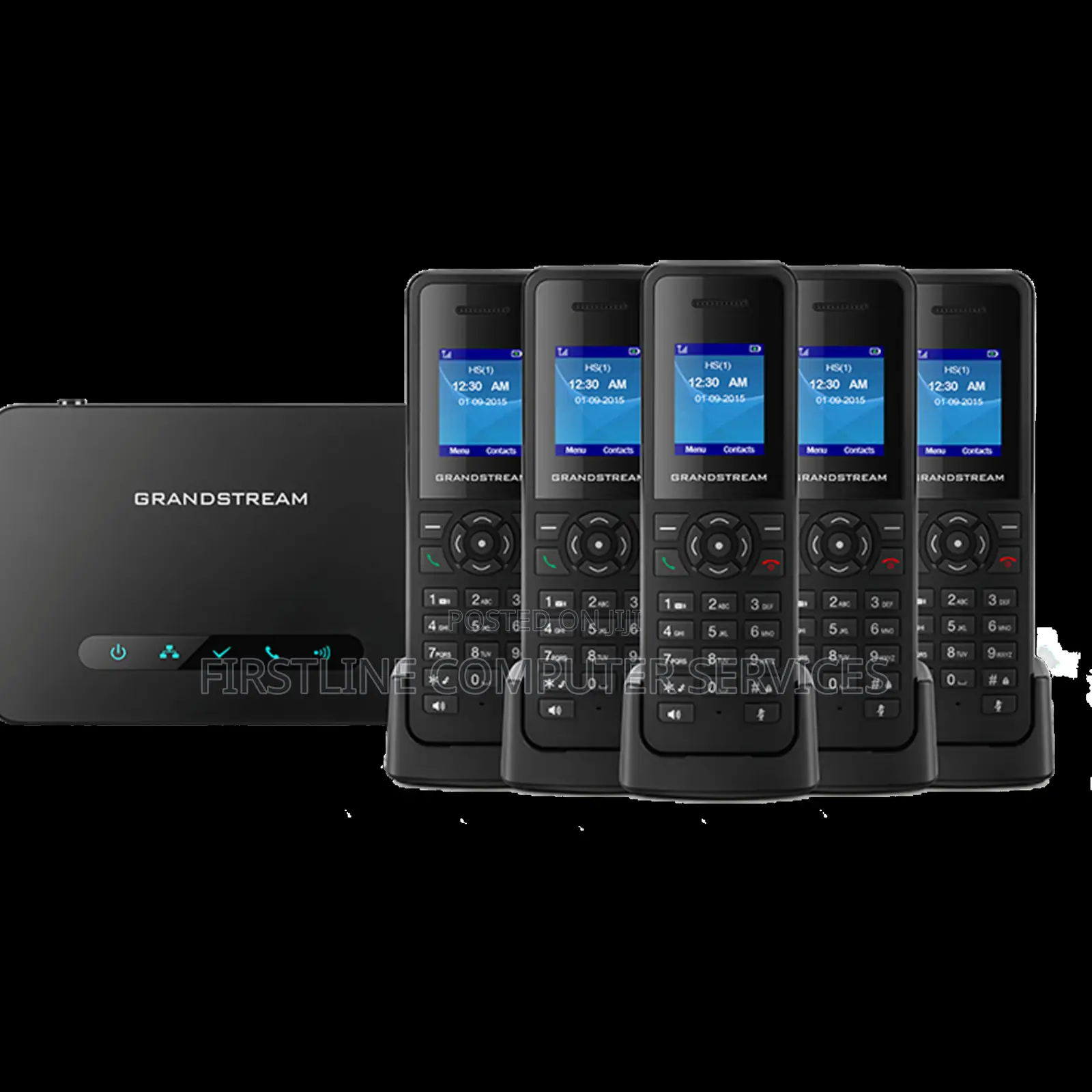 Grandstream 750 Dect Voip Base Station +6 Wireless Phones