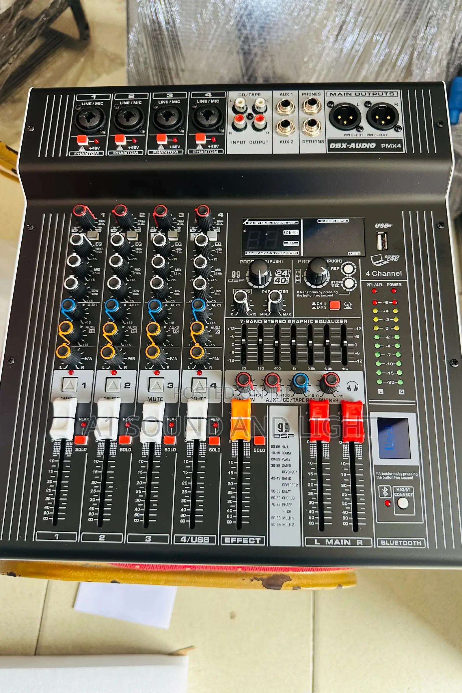 Dbx-audio 4 Channels Powered Mixer [ Pmx4 ]