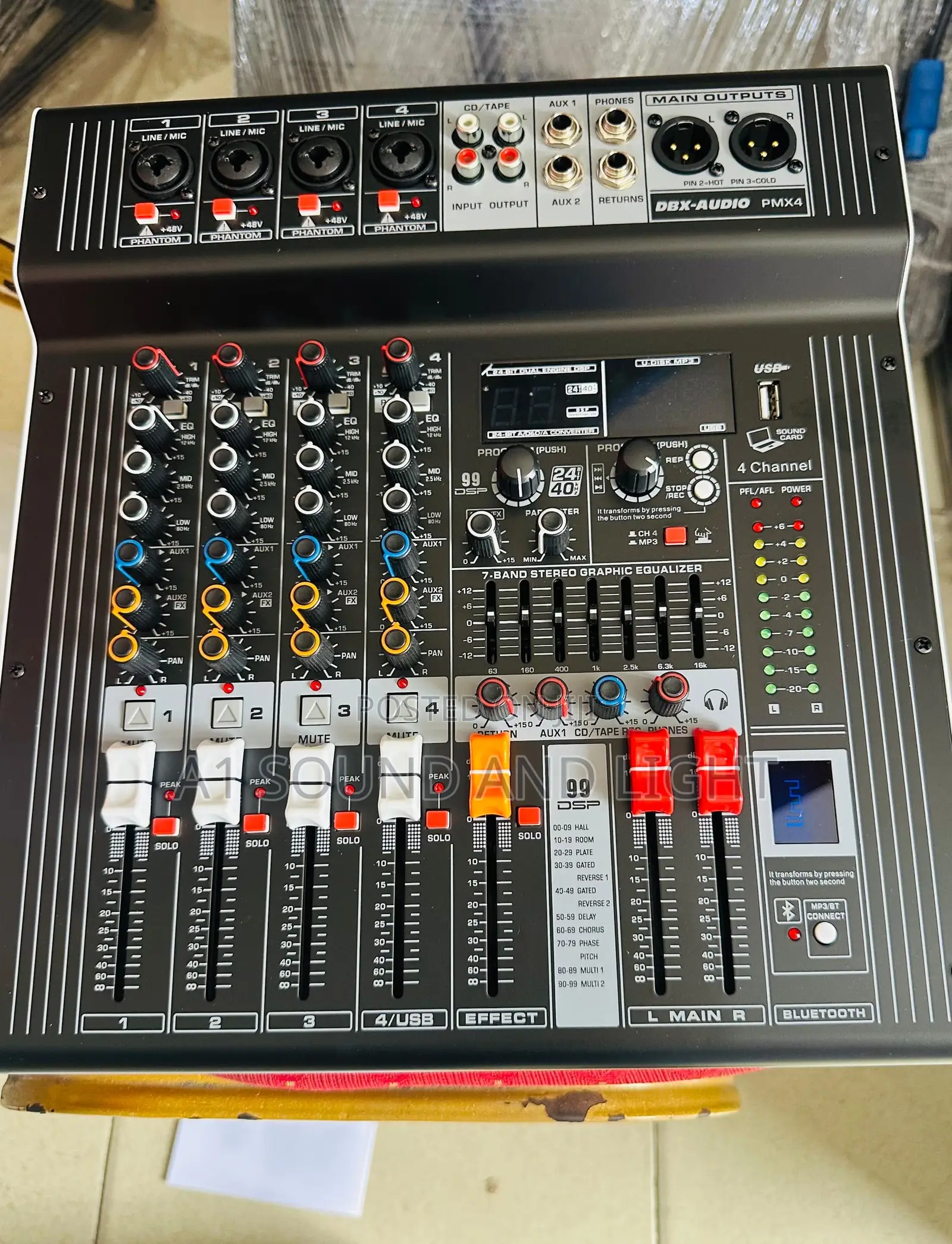 Dbx-audio 4 Channels Powered Mixer [ Pmx4 ]
