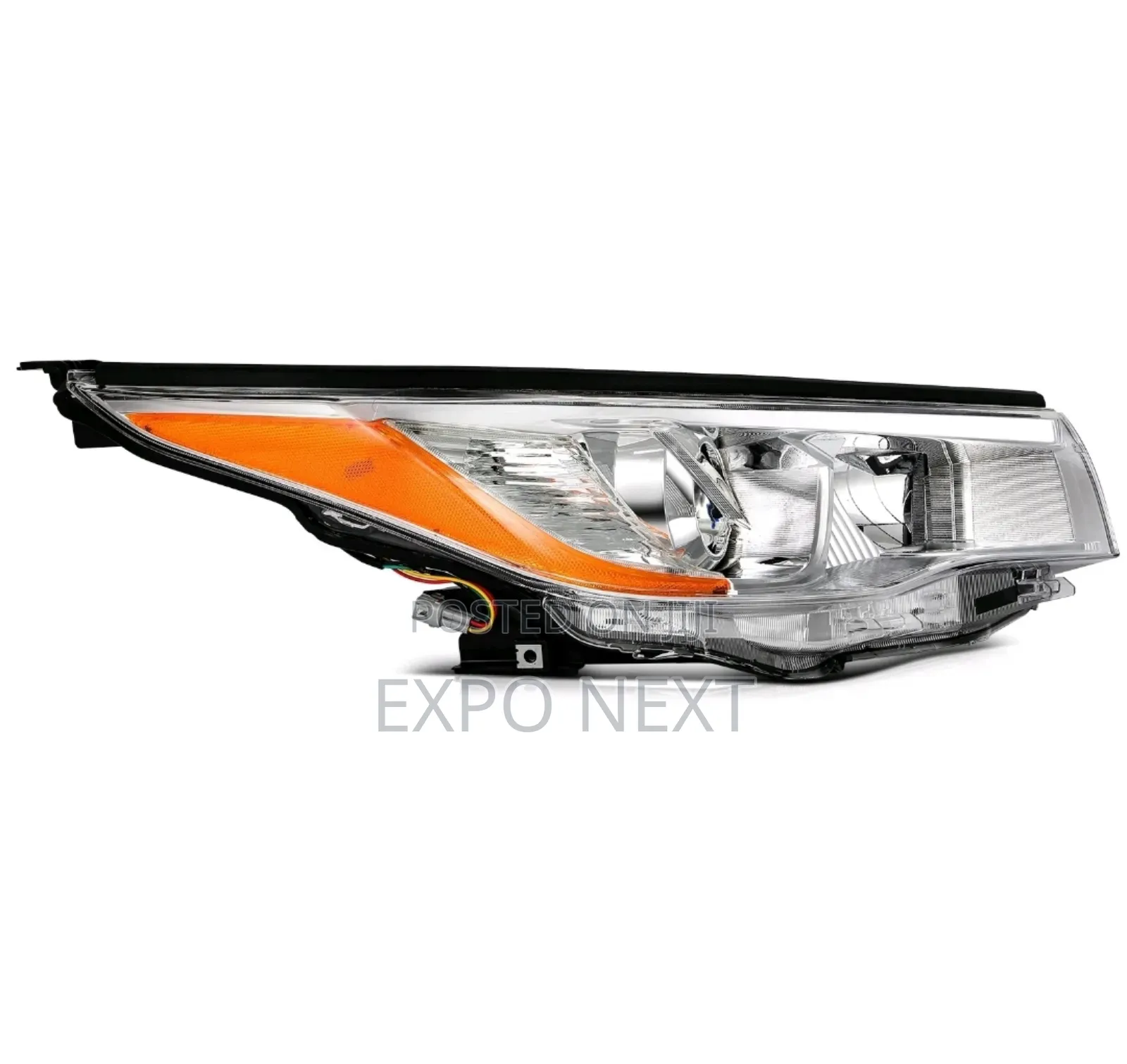 2014-2016 Toyota Highlander Projector Headlight Pair Oem