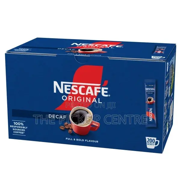 Nescafé Original Decaf Instant Coffee Sachets - 200 X 1.8g Sticks