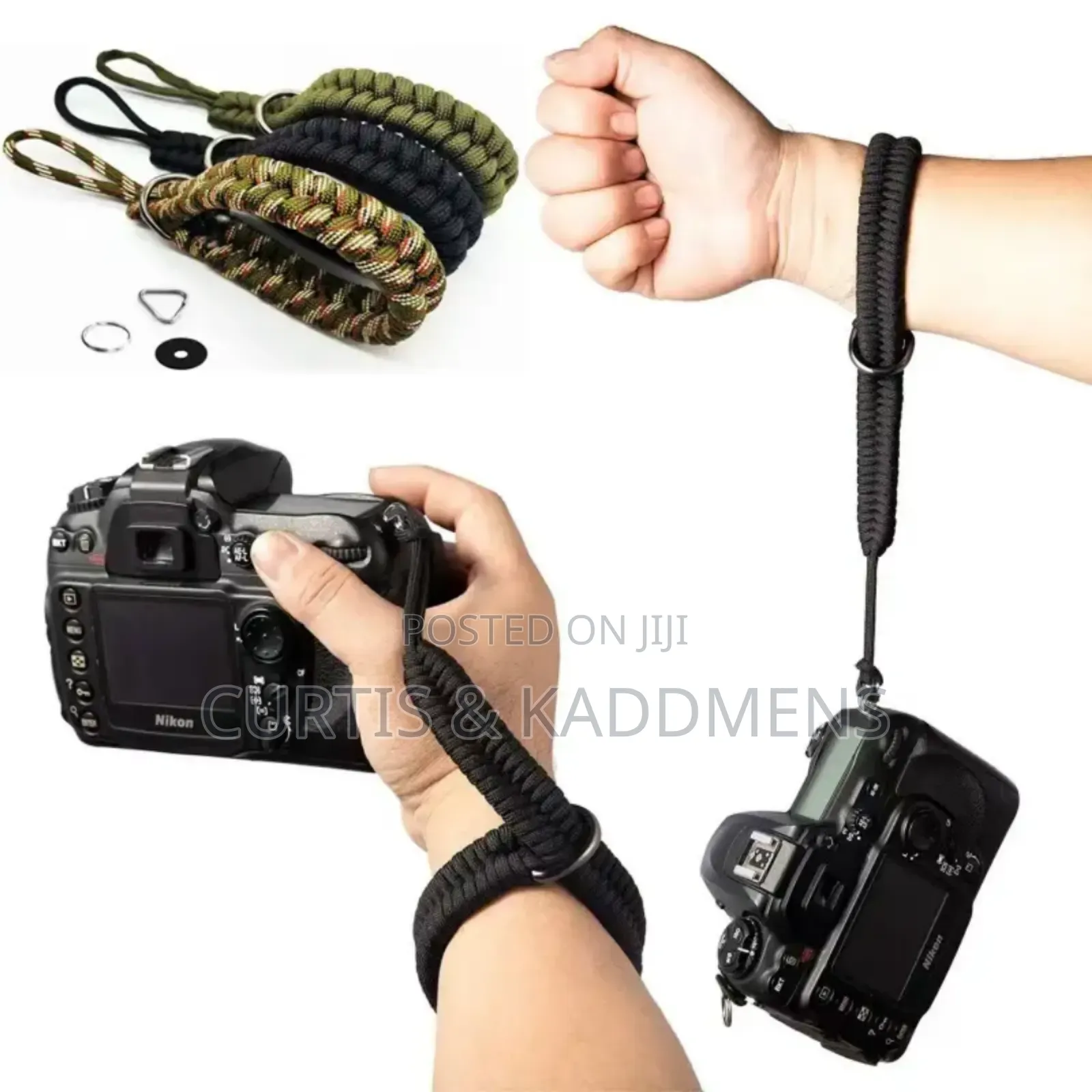 DSLR/Mirrorless Camera Beaded Wrist Strap