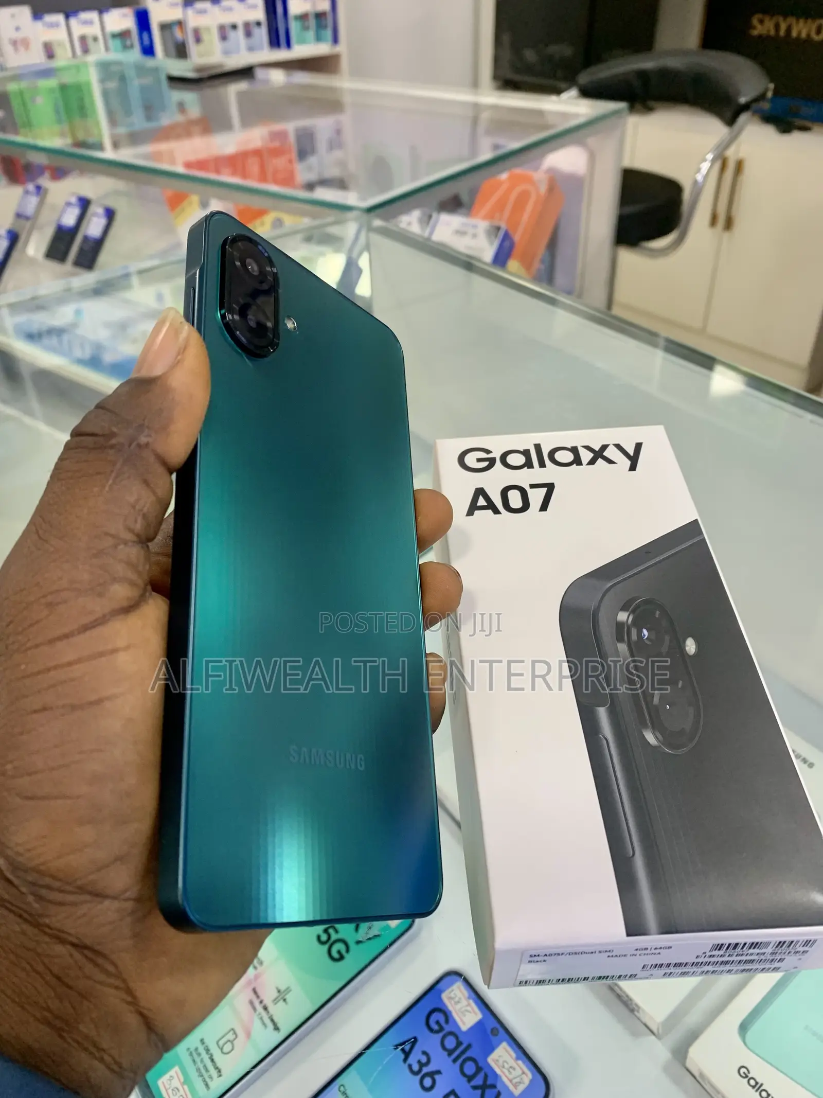 New Samsung Galaxy A07 4G 128 GB Blue