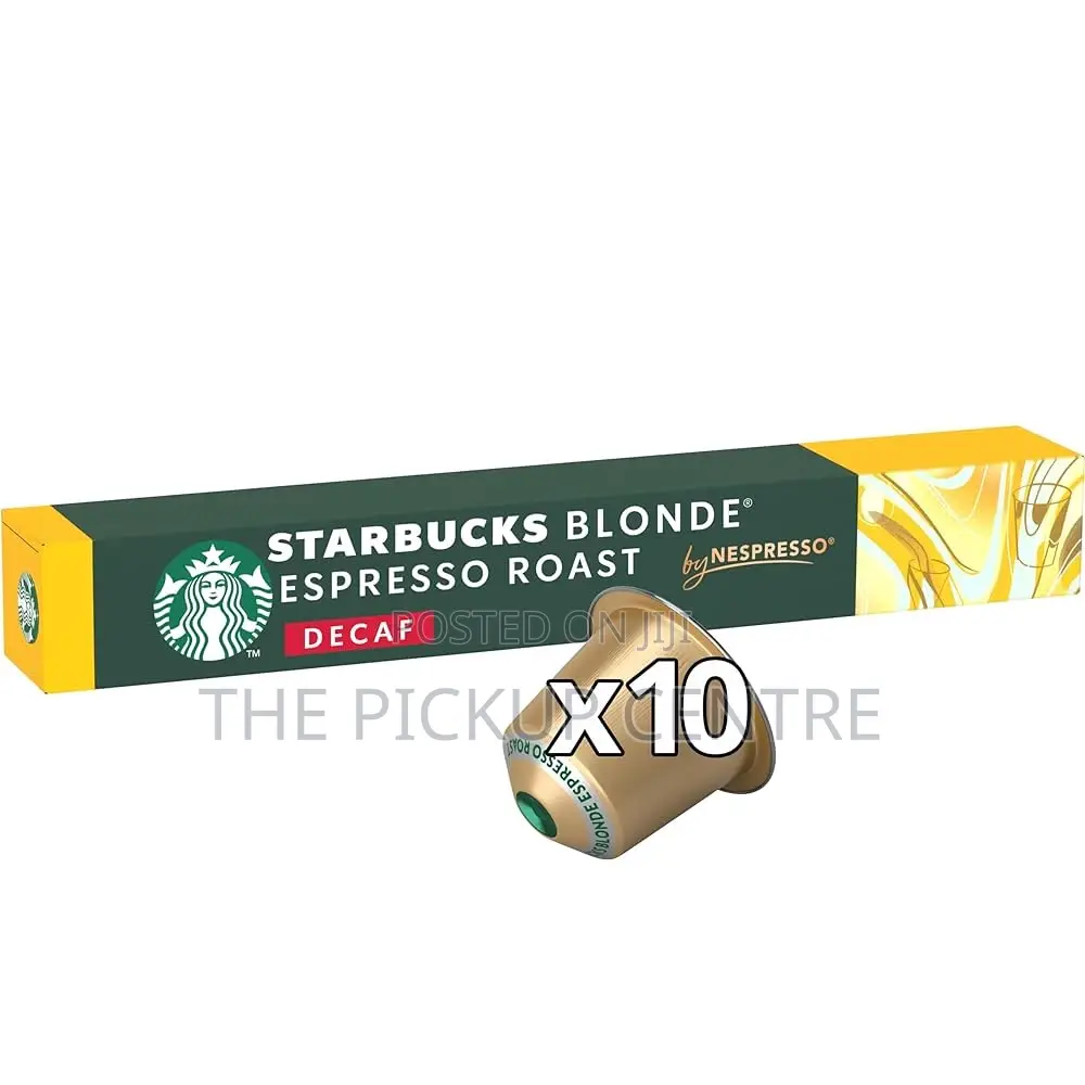 Starbucks Blonde Espresso Roast Decaffe0nespresso, Blonde Roast