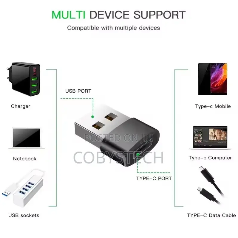 Usb-C Female - Usb 3.0 Male Converter