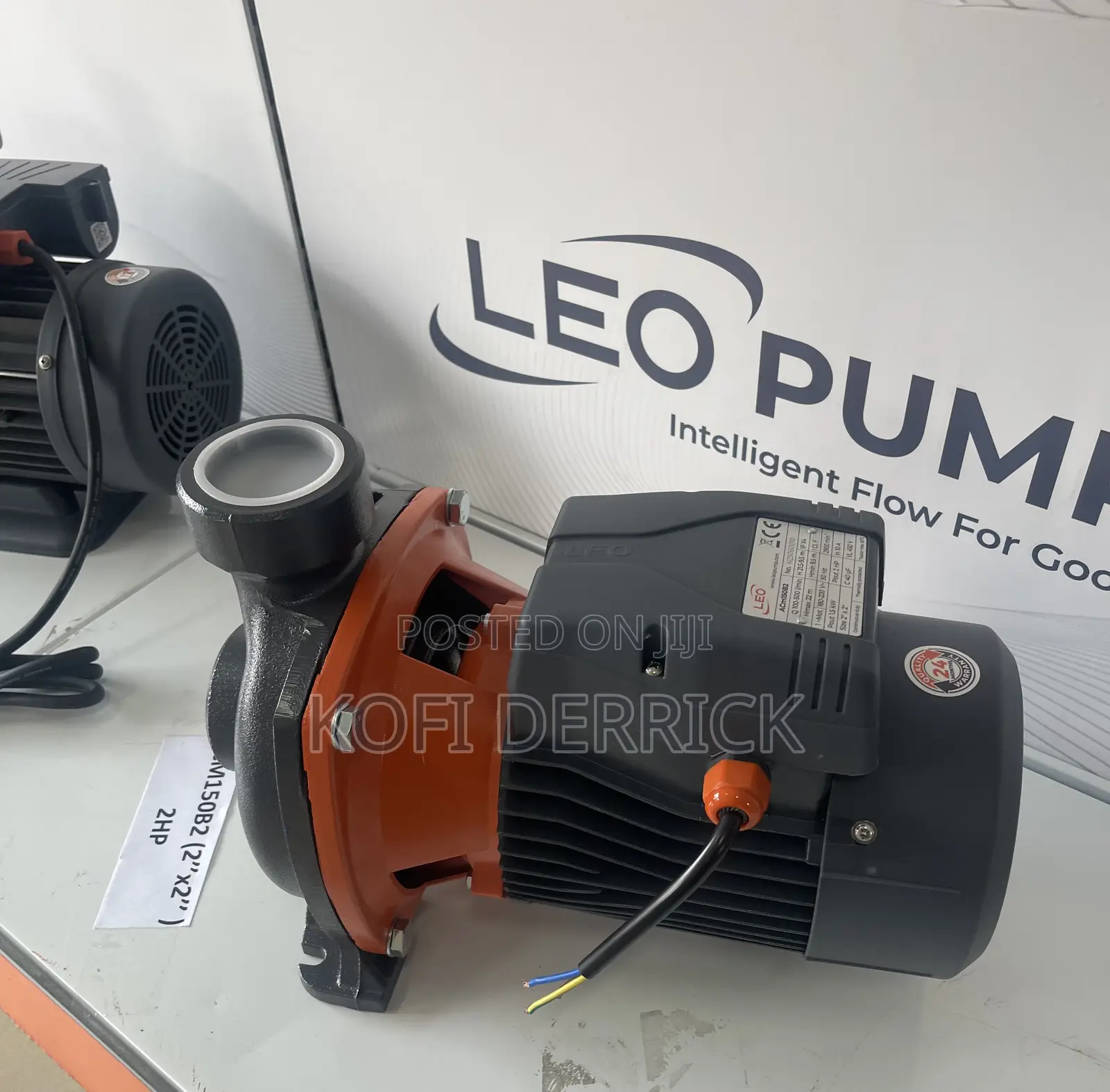 2hp Pump - Double Impeller