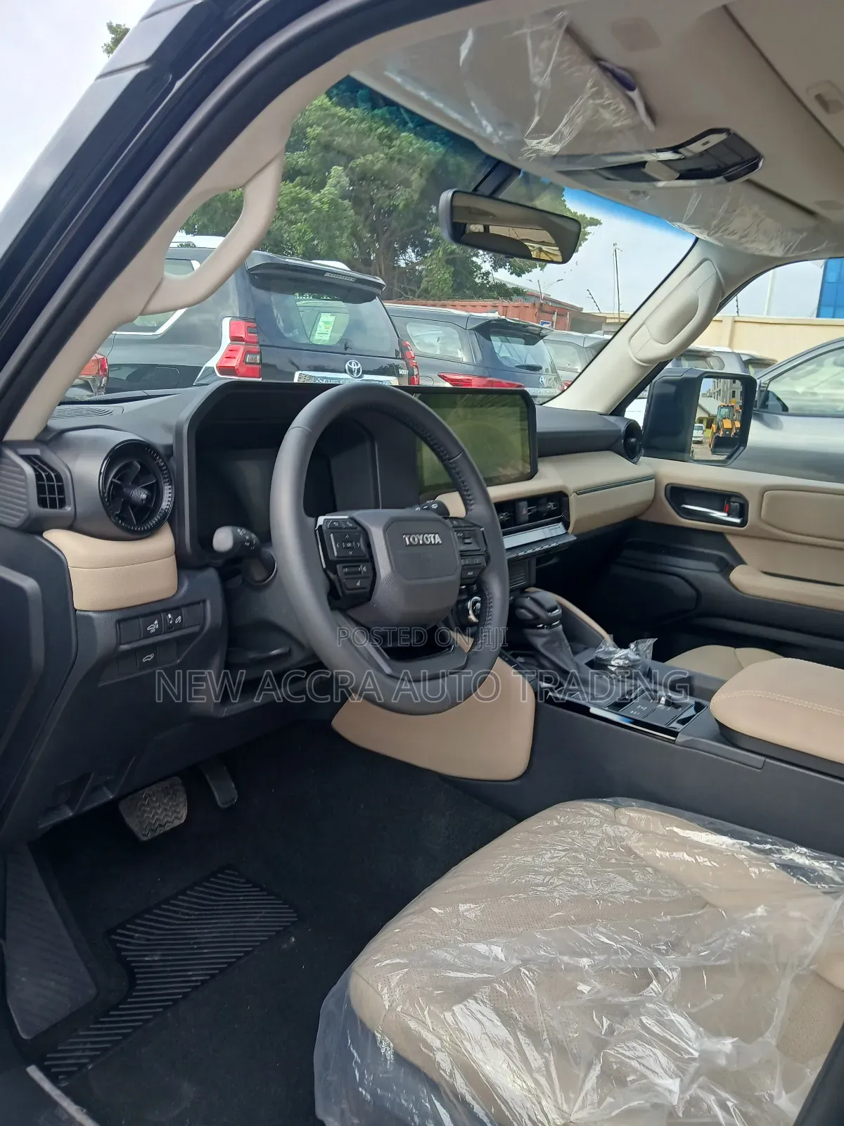 New Toyota Land Cruiser Prado 2.4 Petrol 2025 Black