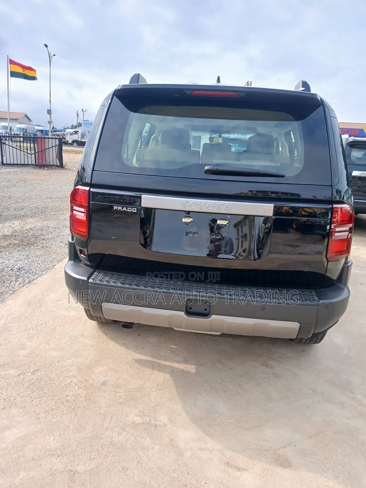 New Toyota Land Cruiser Prado 2.4 Petrol 2025 Black