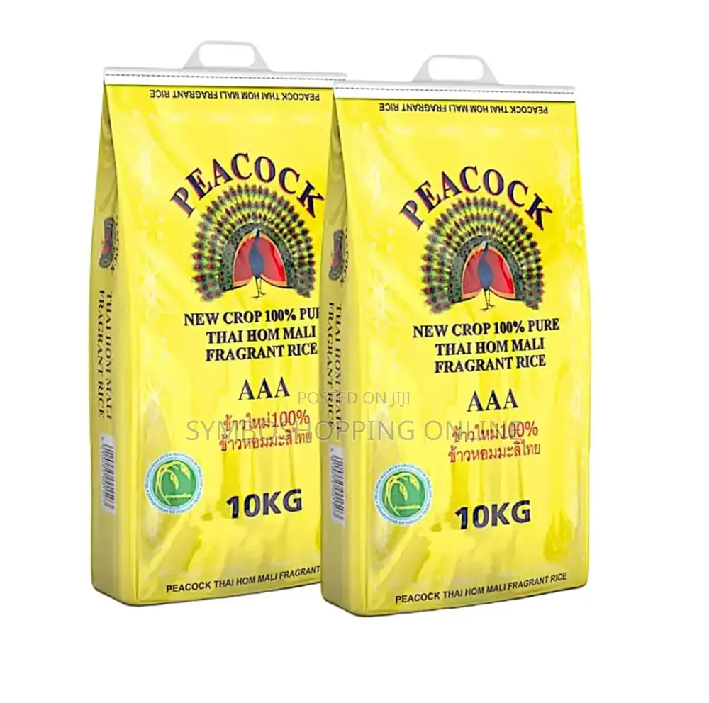 Peacock Thai Hom Mali Fragrant Rice 10kg