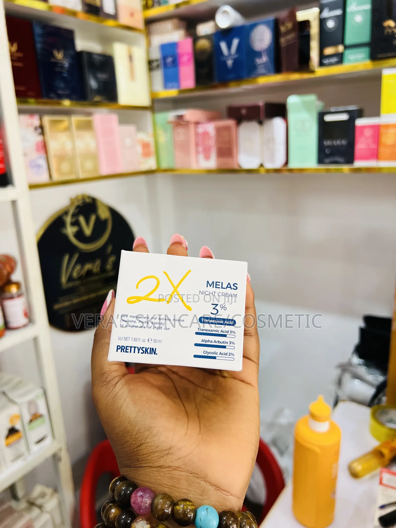 Pretty Skin Mela Night Cream