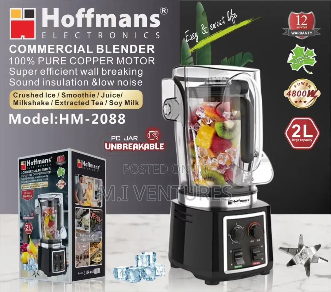 Hoffmans 2l Sound Insulation Blender