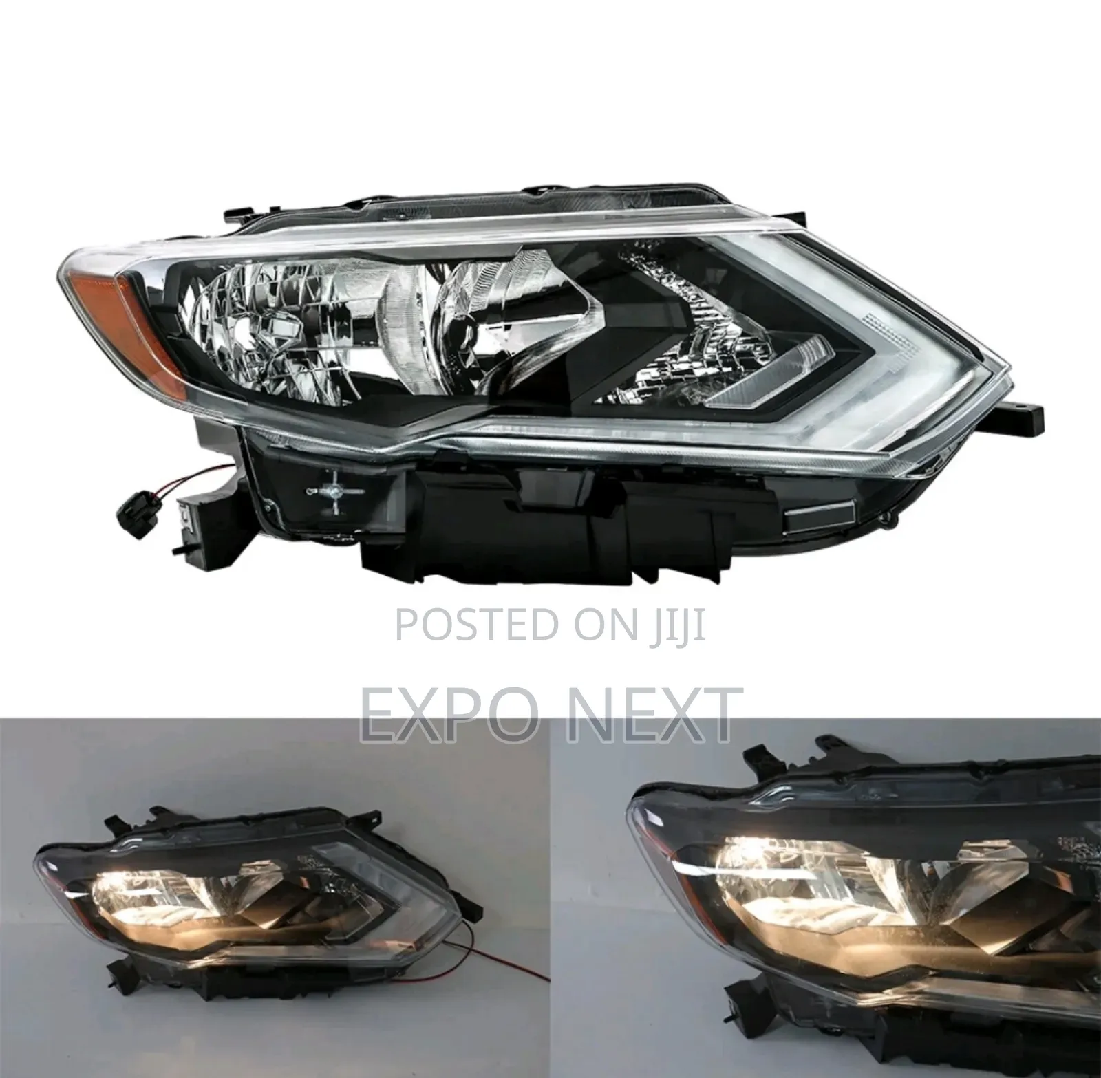 Nissan Rogue 2017-2019 Headlight Pair