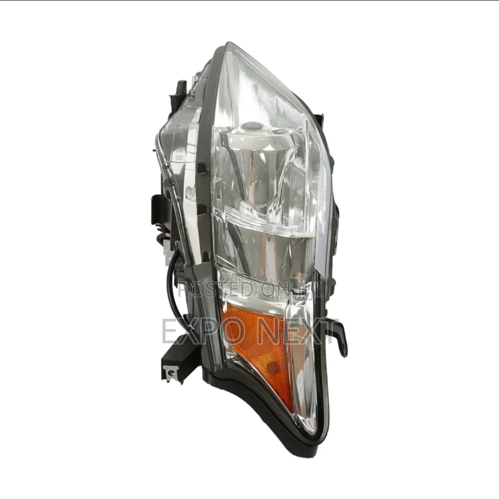 Left Fit For 2010-2012 Lexus Rx350 Hid W/Afs Chrome Headlight