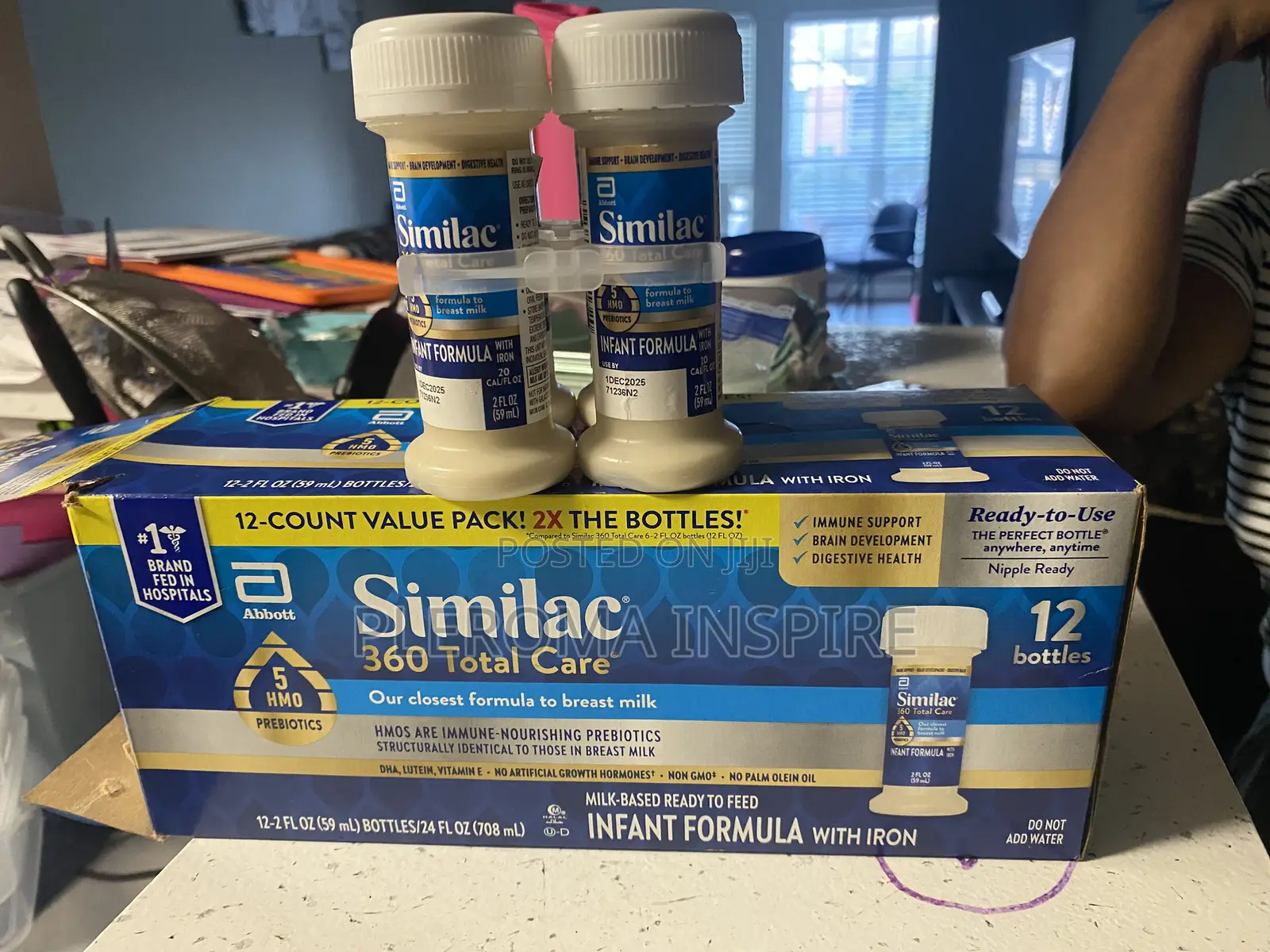 Similac (Substitute for Breast Milk) Immediate. Avoid Jaundice