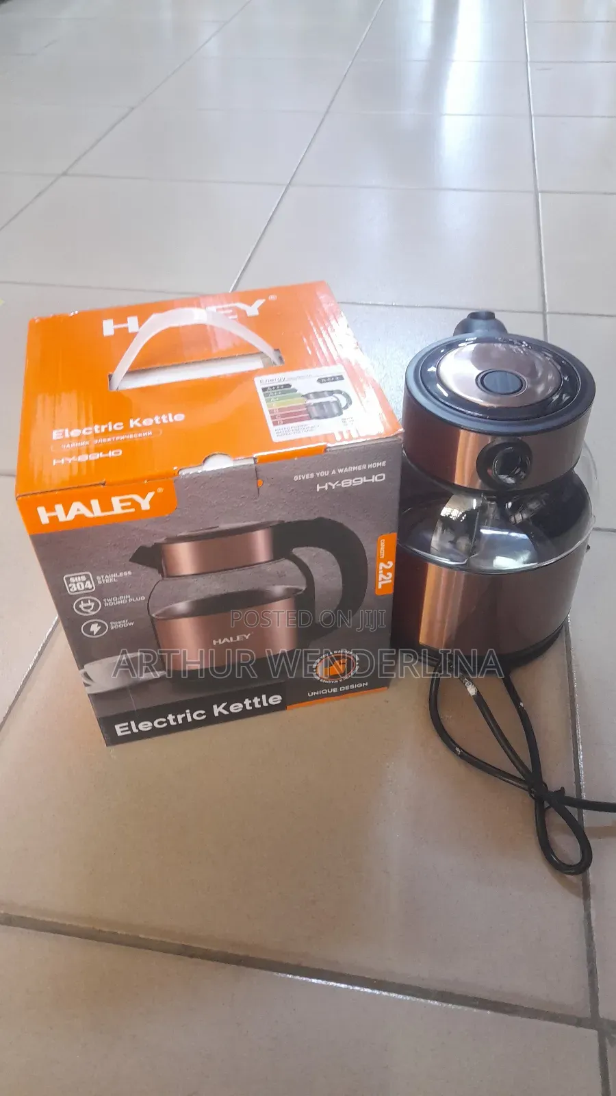 Haley Electric Kettle 2.2l