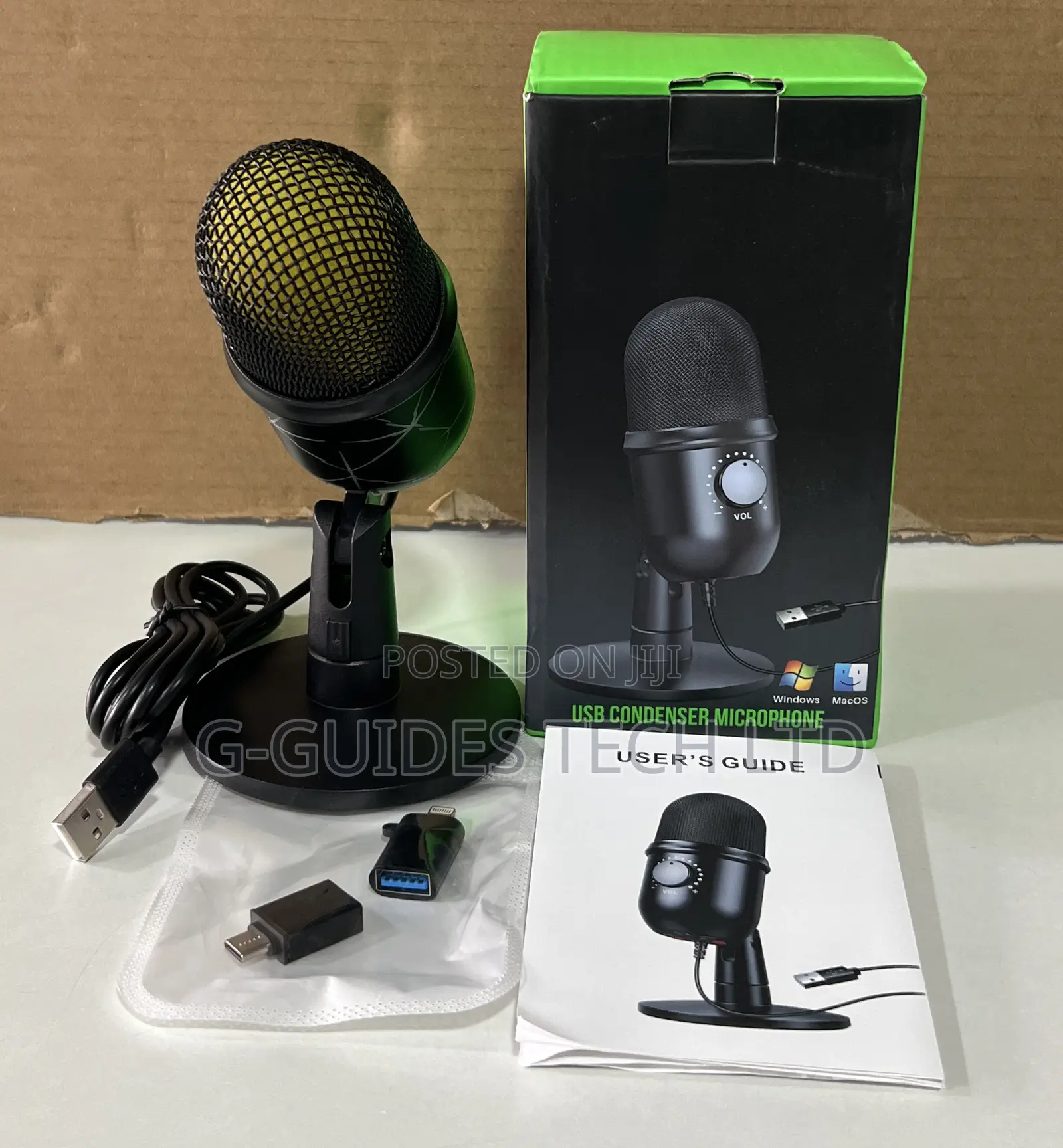 Usb Condenser Microphone, Usb Studio Professional Condenser Microphone