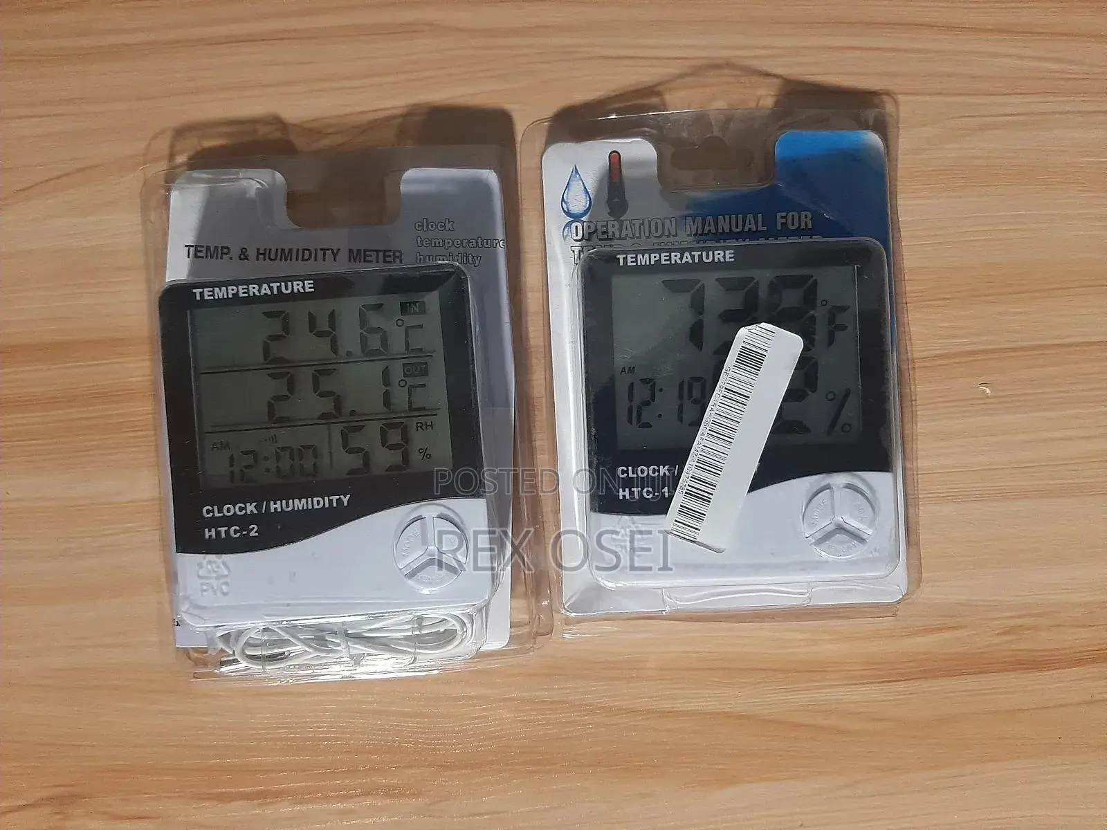 Hygrometer Temperature Device