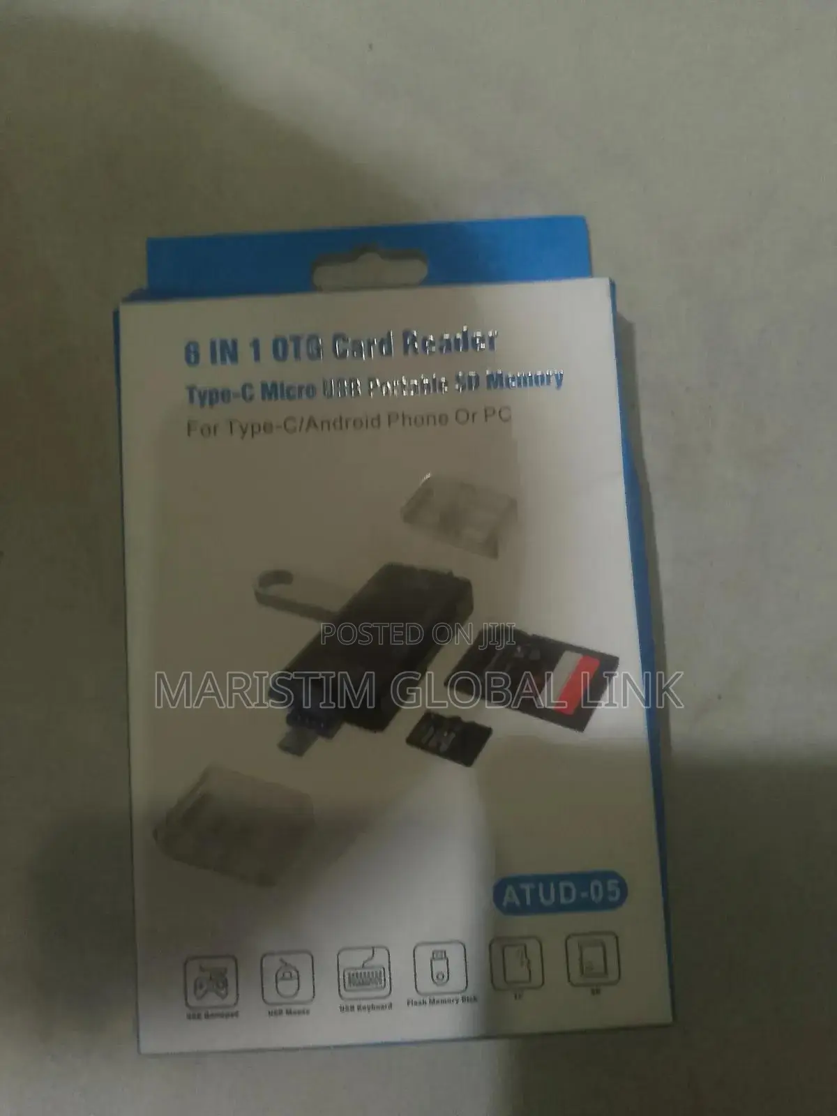 6 in 1 Otg Card Reader