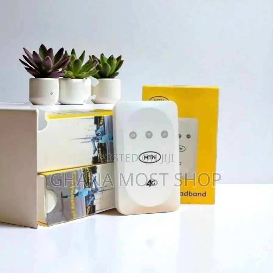 MTN Portable Universal Unlock 4g Lte Mifi/Wifi (White)685567