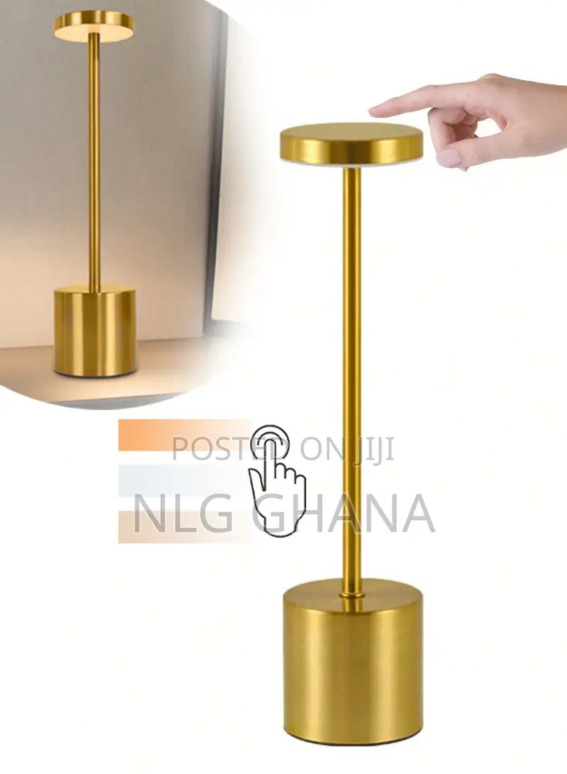 Simple Touch Sensor Led Desk Lamp Rechargeable 3 Colors. Ghx6476