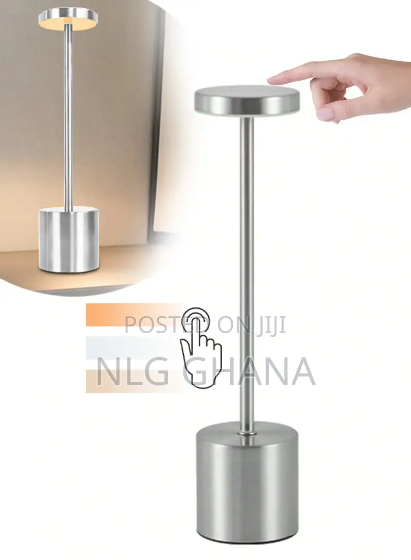 Simple Touch Sensor Led Desk Lamp Rechargeable 3 Colors. Ghx6476