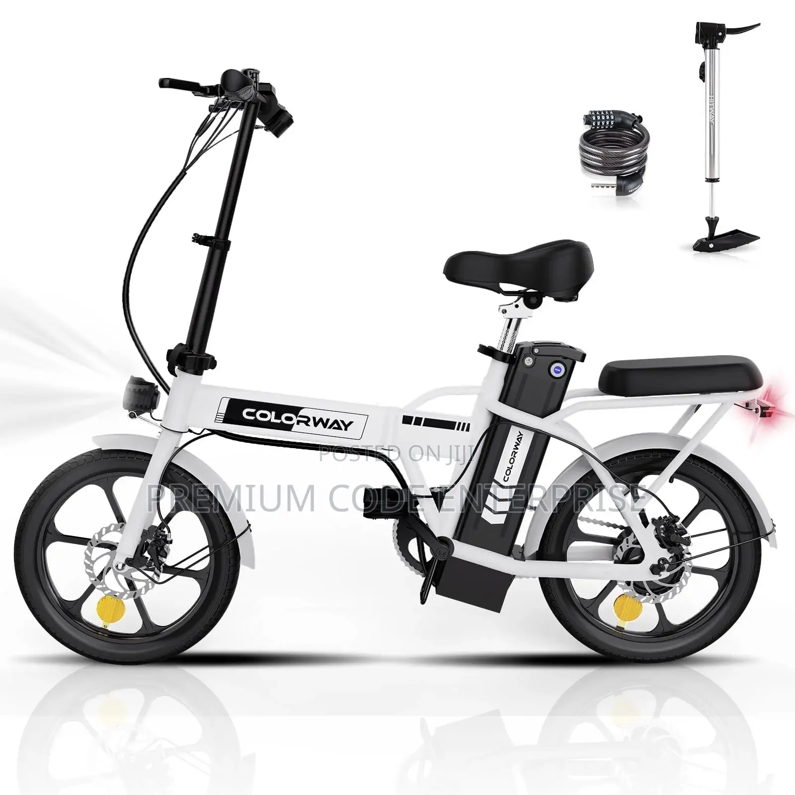 Colorway Bk5 Electric Foldable Bike – Lightweight, Portable