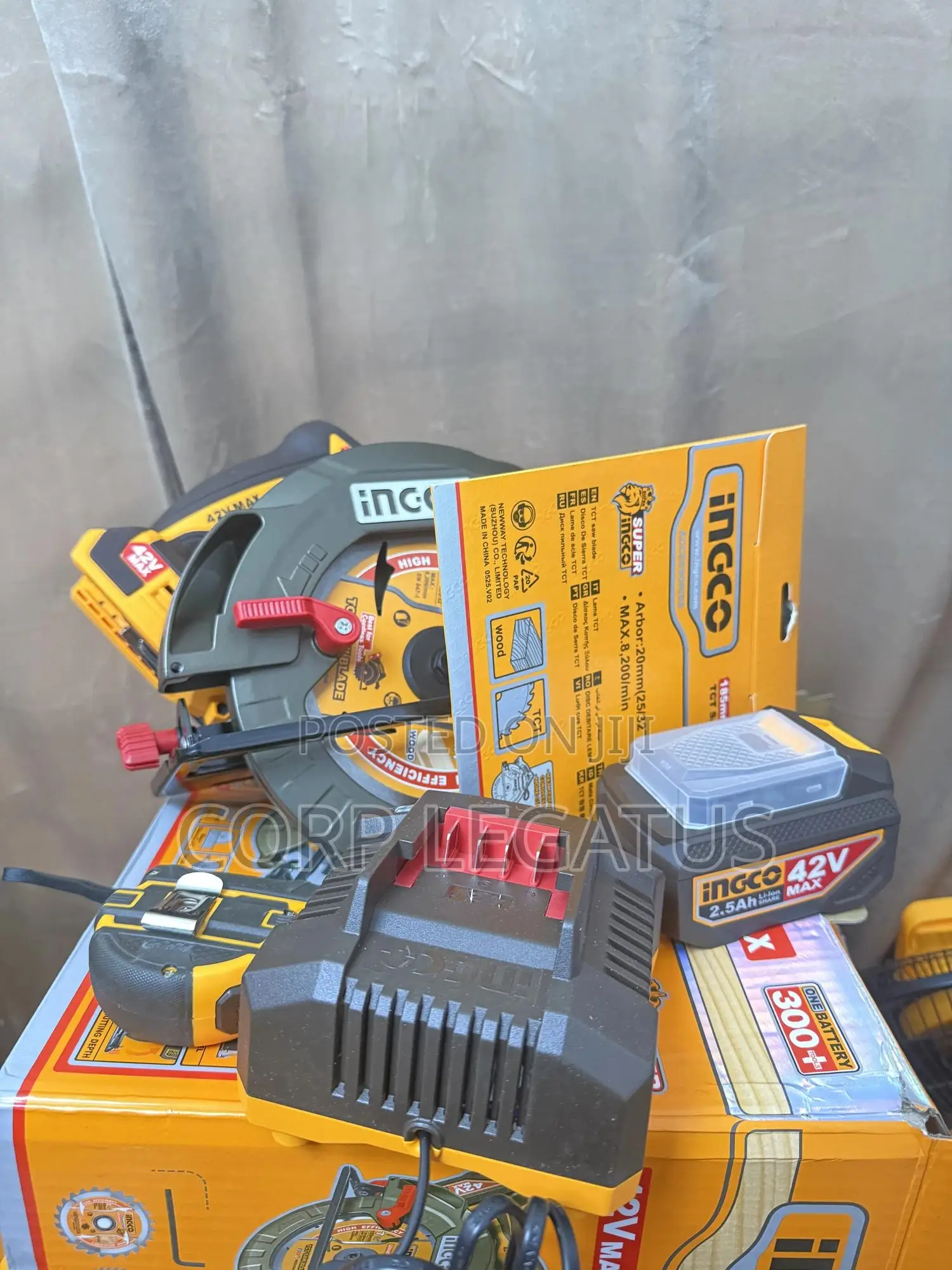 Csli Ingco 42v 185mm Cordless Circular Saw