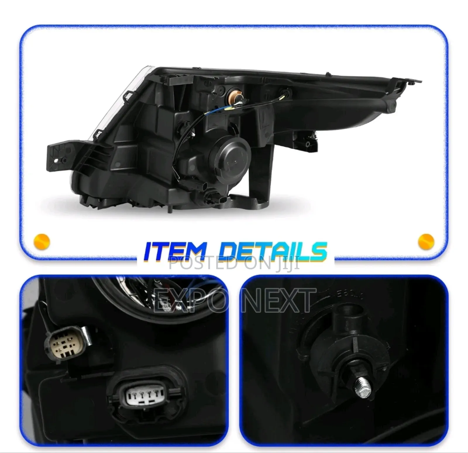 2011-2015 Ford Explorer Headlight Factory Halogen Pair