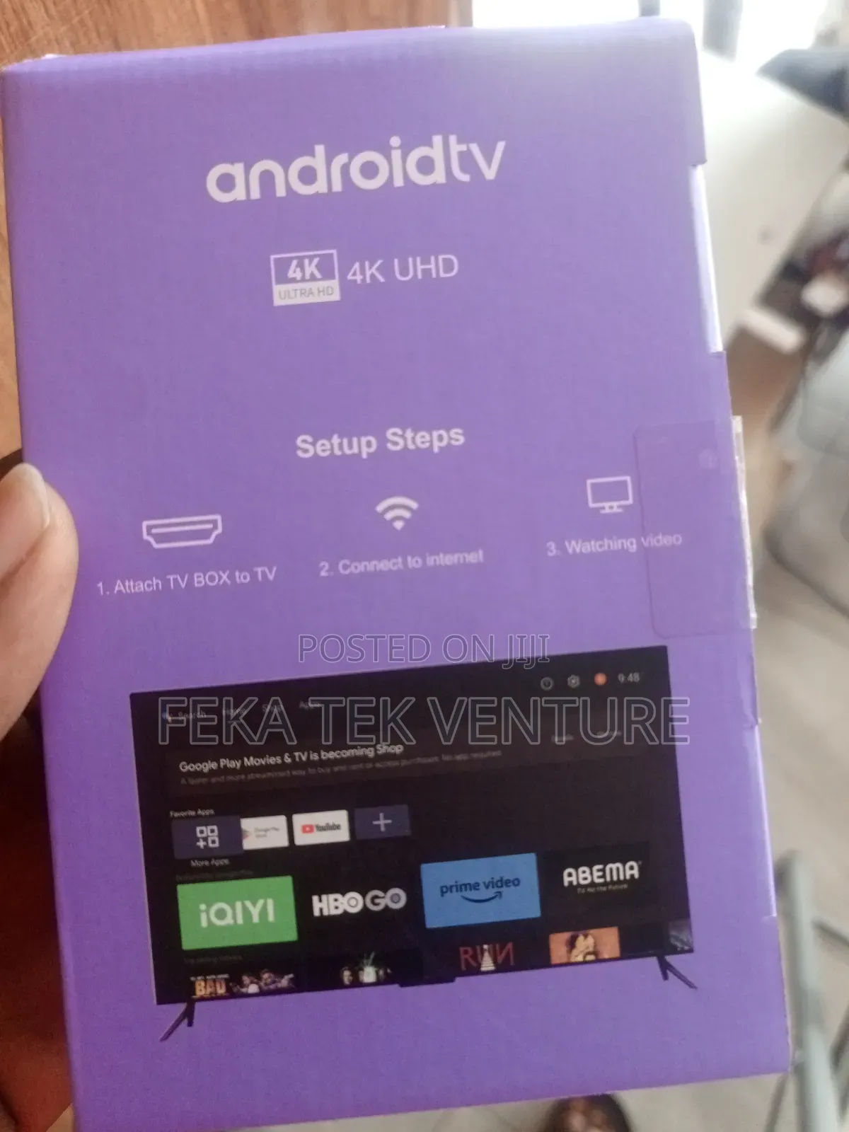 4k Android Stick Free Epl, Laliga, Seria A, German Ligue, Netflix Etc.