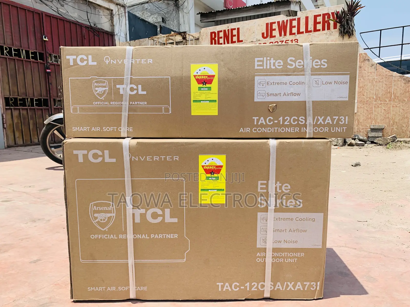 TCL -1.5hp - Inverter-R410- Air Conditioner