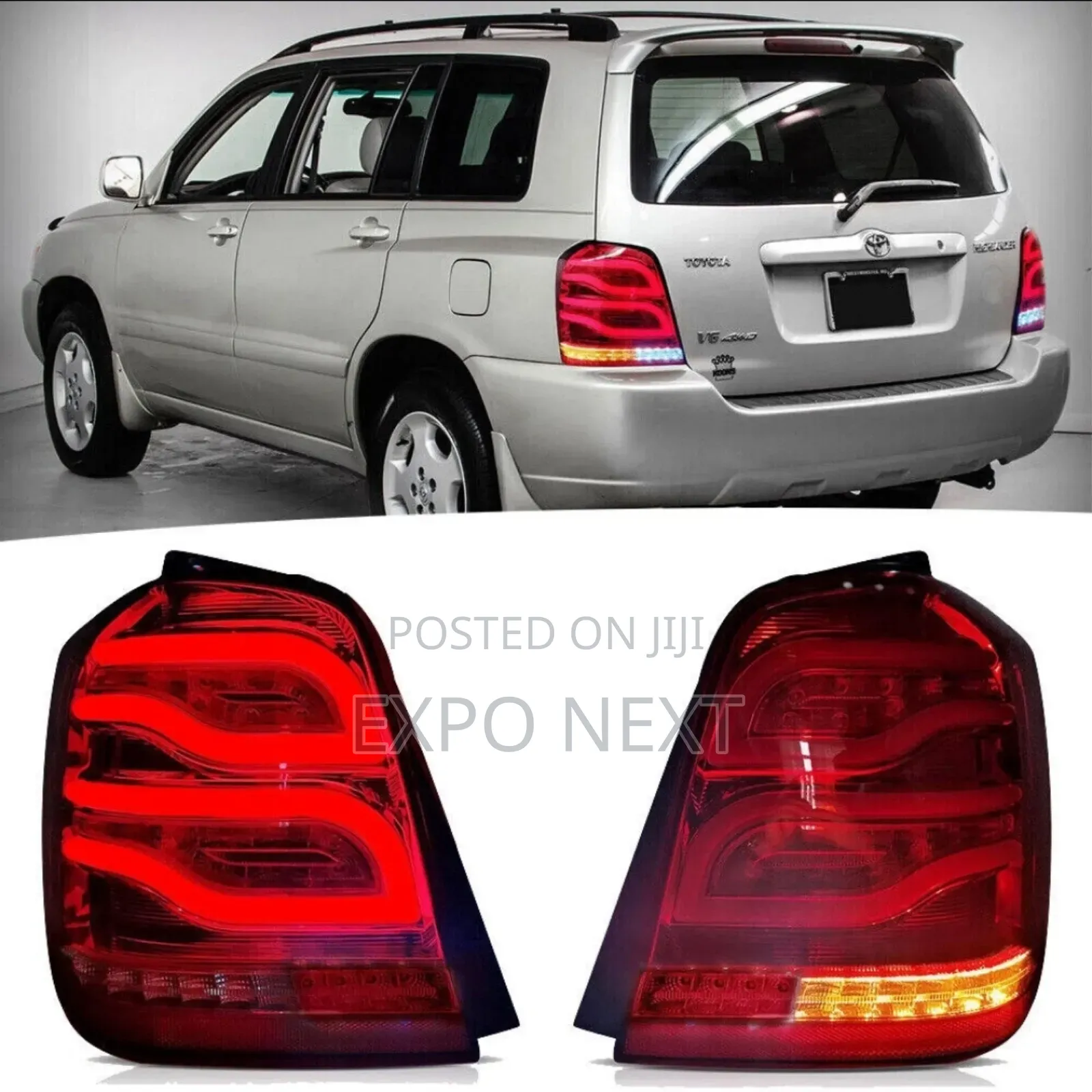 Led Tail Lights For Toyota Highlander 1st Gen(Xu20) 2001-2007