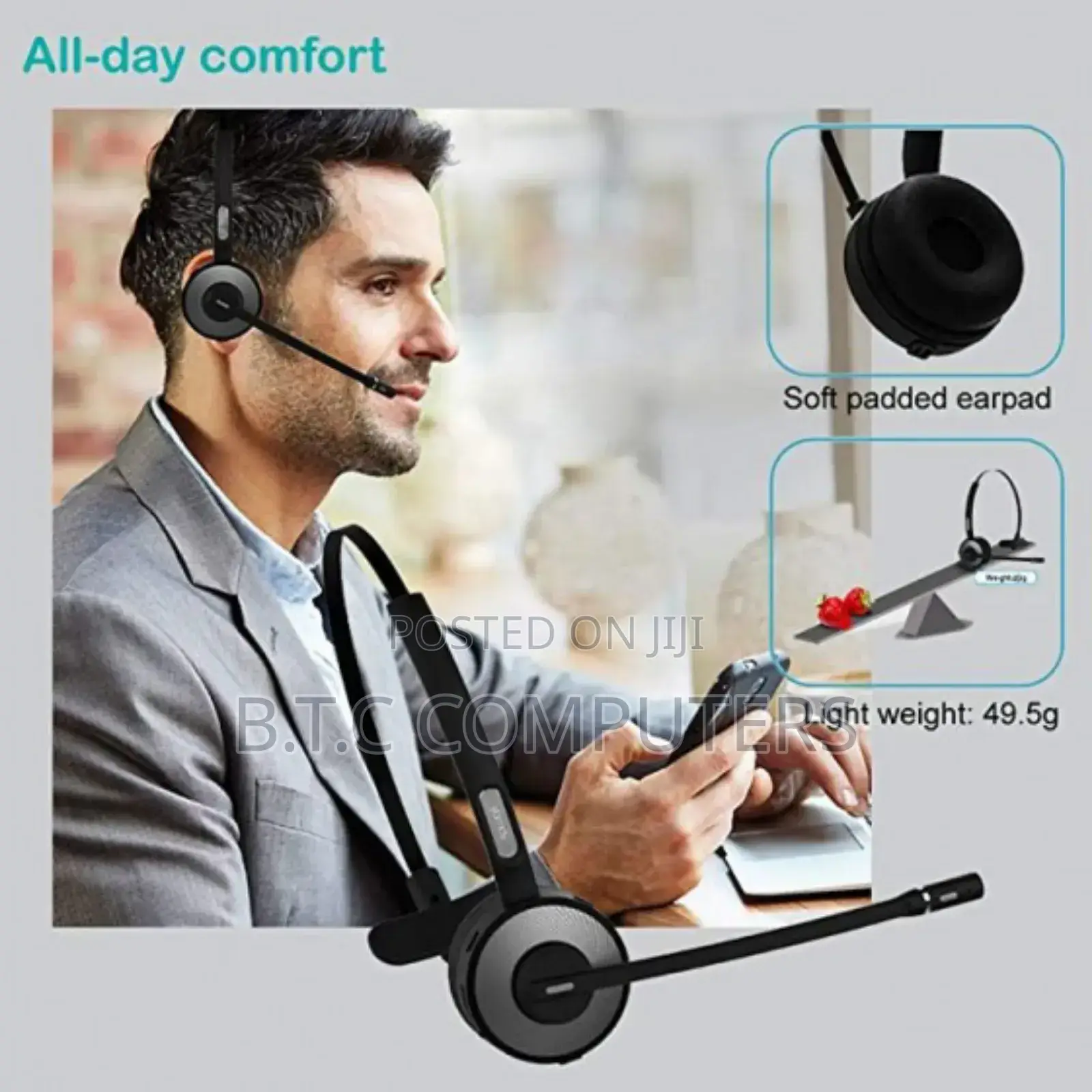 M98 Wireless Headphones With Microphone