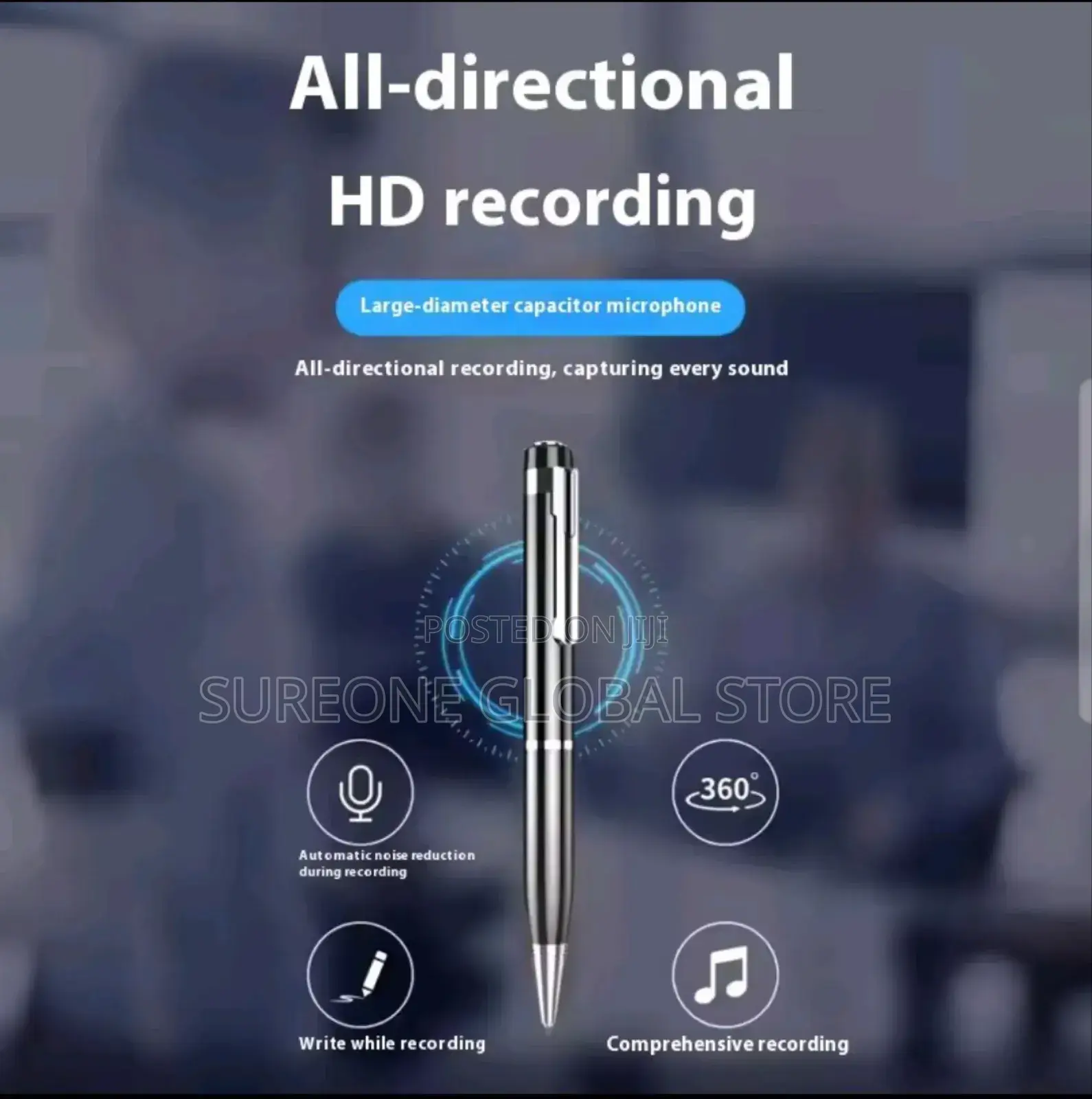 Rechargeable Mini Recording Pen