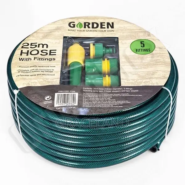 This Is Original 20 Maters Reinforces Green Garden Hose Pipe Multi