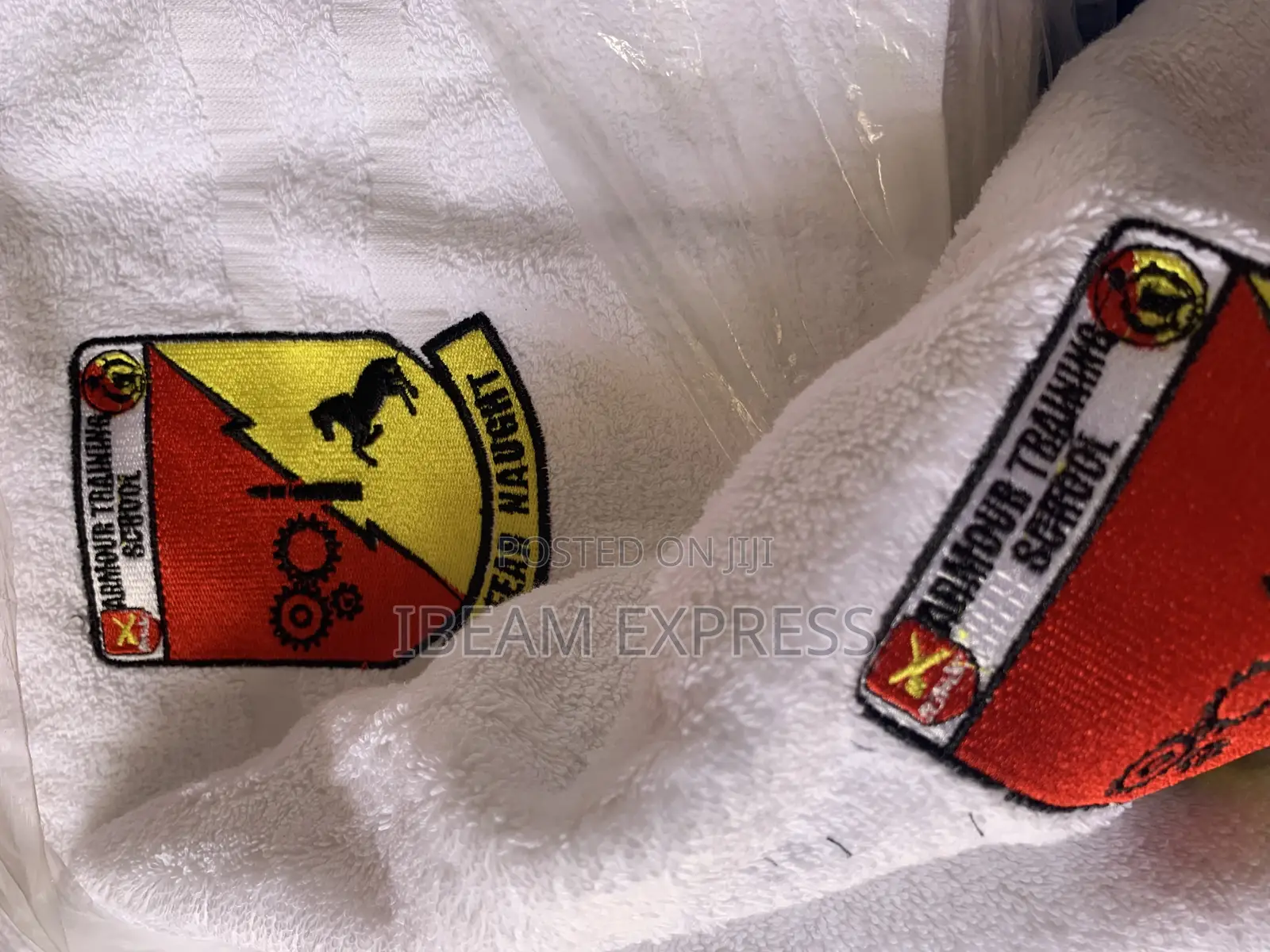 Embroidery Printing on Hand Towels