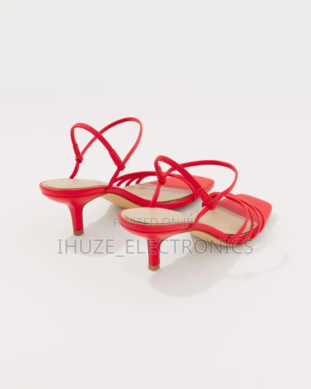 Strappy Kitten Heel Sandal (Us Sizes 7/8)