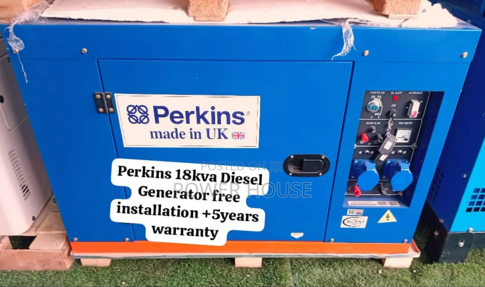 Randomly Yours Perkins Diesel Generator 18kva Silent Perkins Generator